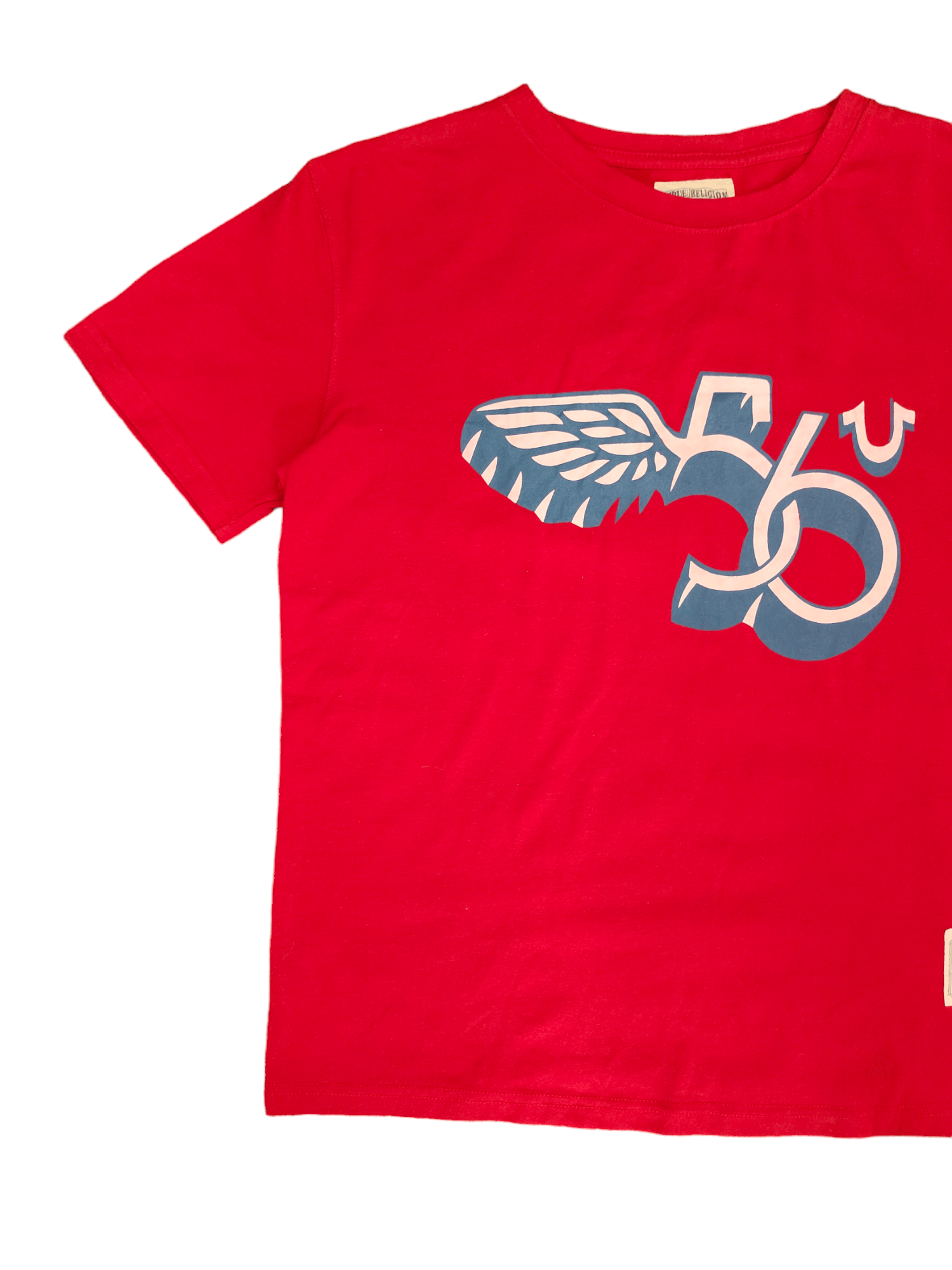 True Religion Vintage Y2k True Religion Joey Big T Flying T-Shirt Size US L / EU 52-54 / 3 - 6 Thumbnail