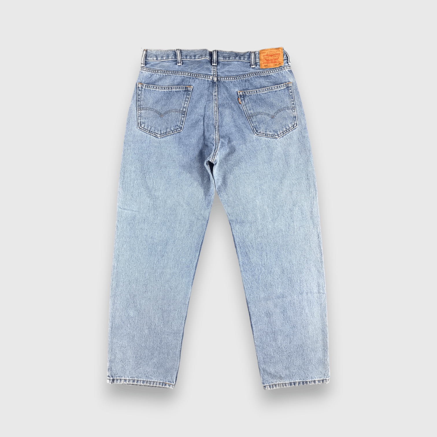 Levi's Vintage Light Wash Levis 550 Jeans-J2127 Size US 39 - 2 Thumbnail