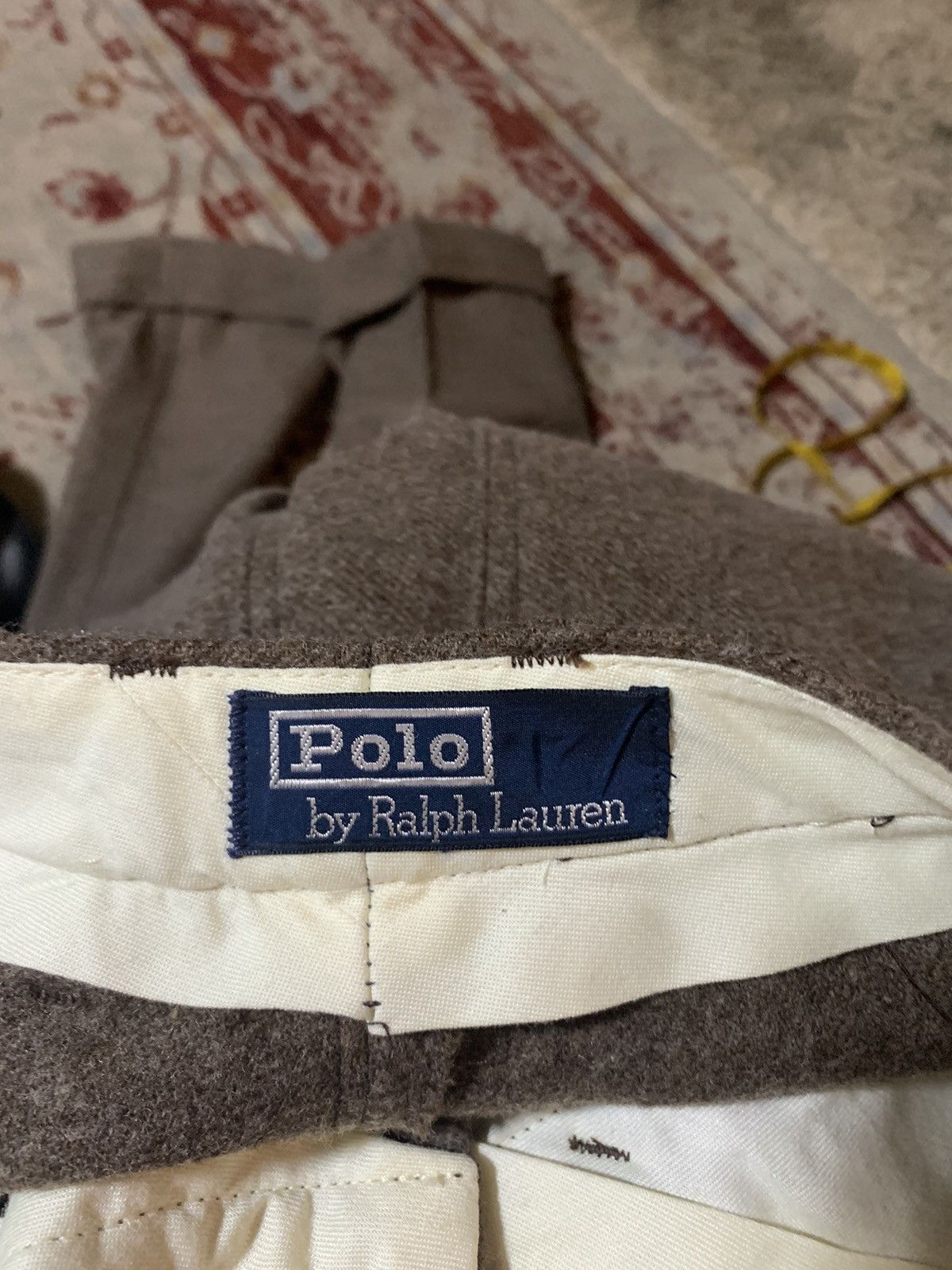 Polo Ralph Lauren Wool Blend Cargo cuffed Jean Pants Size US 30 / EU 46 - 8 Thumbnail