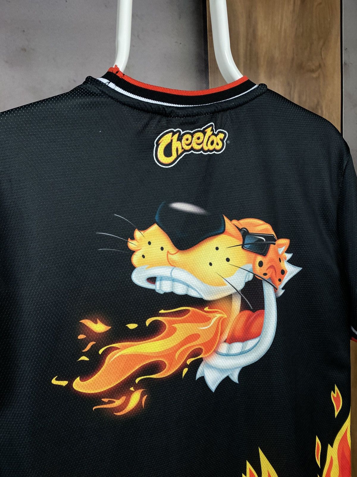 Vintage 🍜Vintage T-Shirt Cheetos Flamin Hot Fire Overprint Logo Tee🍜 Size US XS / EU 42 / 0 - 3 Thumbnail