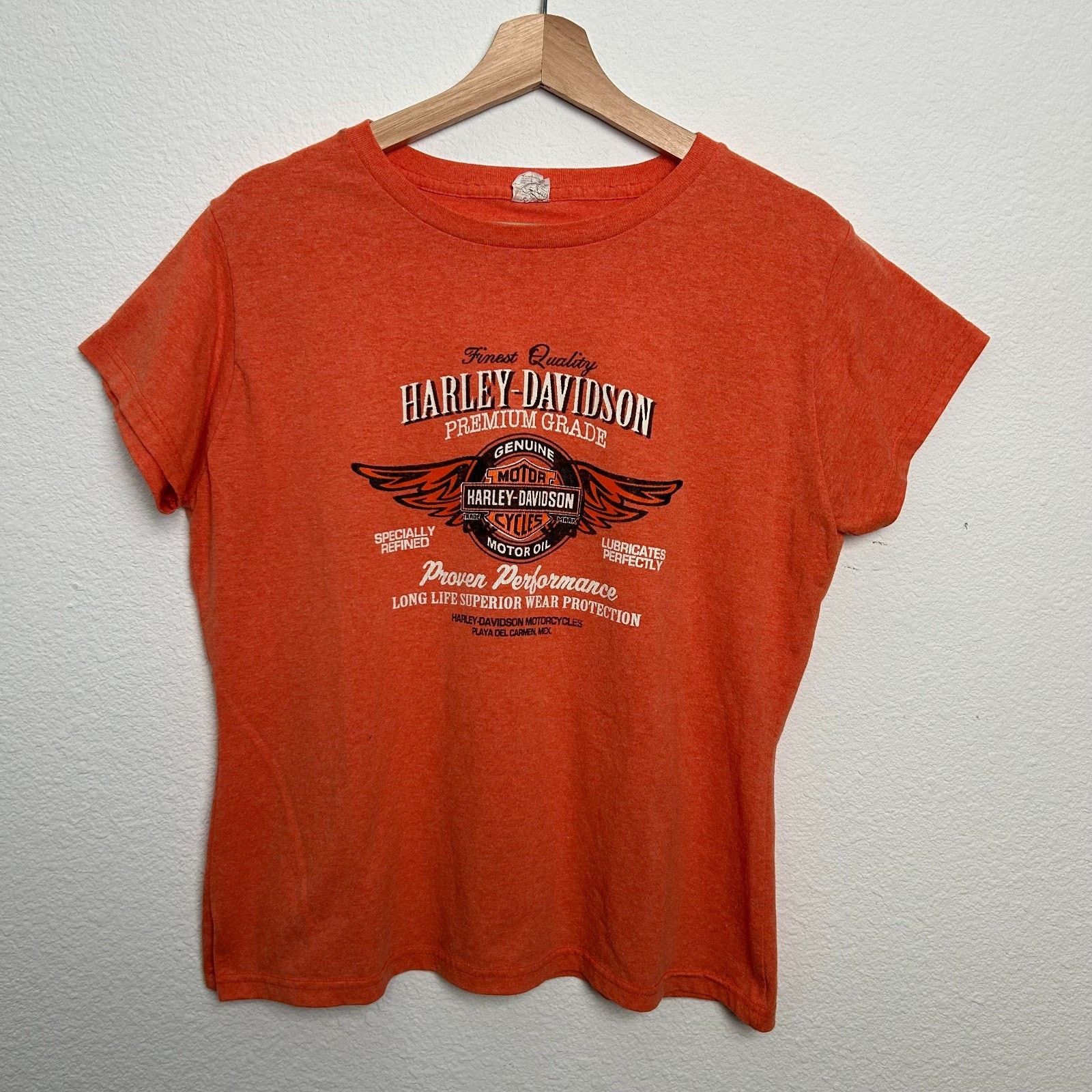 Harley Davidson Harley Davidson Tee Shirt Women XL Red Long Life Superior Size XL / US 12-14 / IT 48-50 - 1 Thumbnail