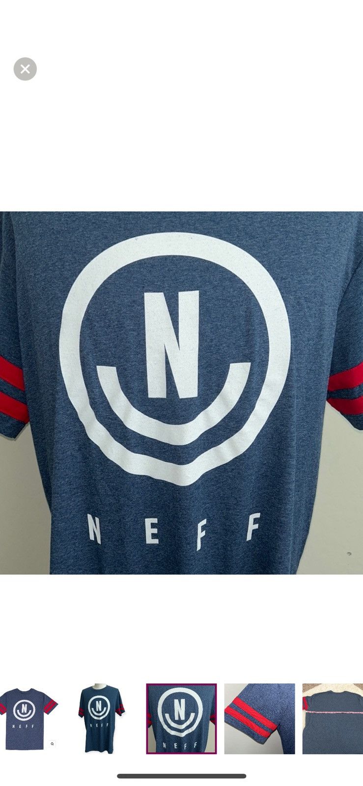 NEFF Neff XL short sleeved logo tee Size US XL / EU 56 / 4 - 5 Thumbnail