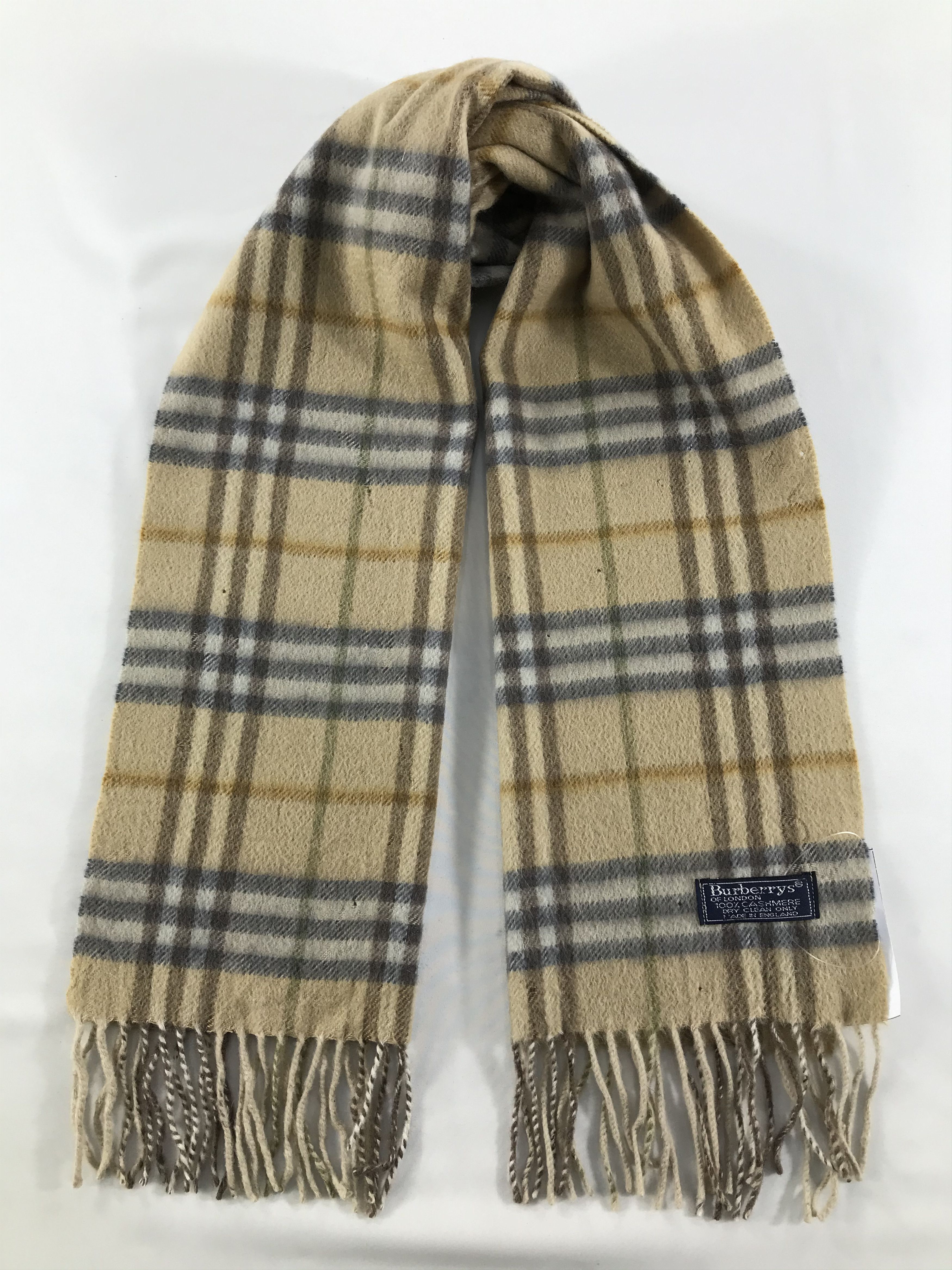 Burberry Vintage Burberry Scarf/Muffler/Neckwear MF1171 Size ONE SIZE - 1 Thumbnail