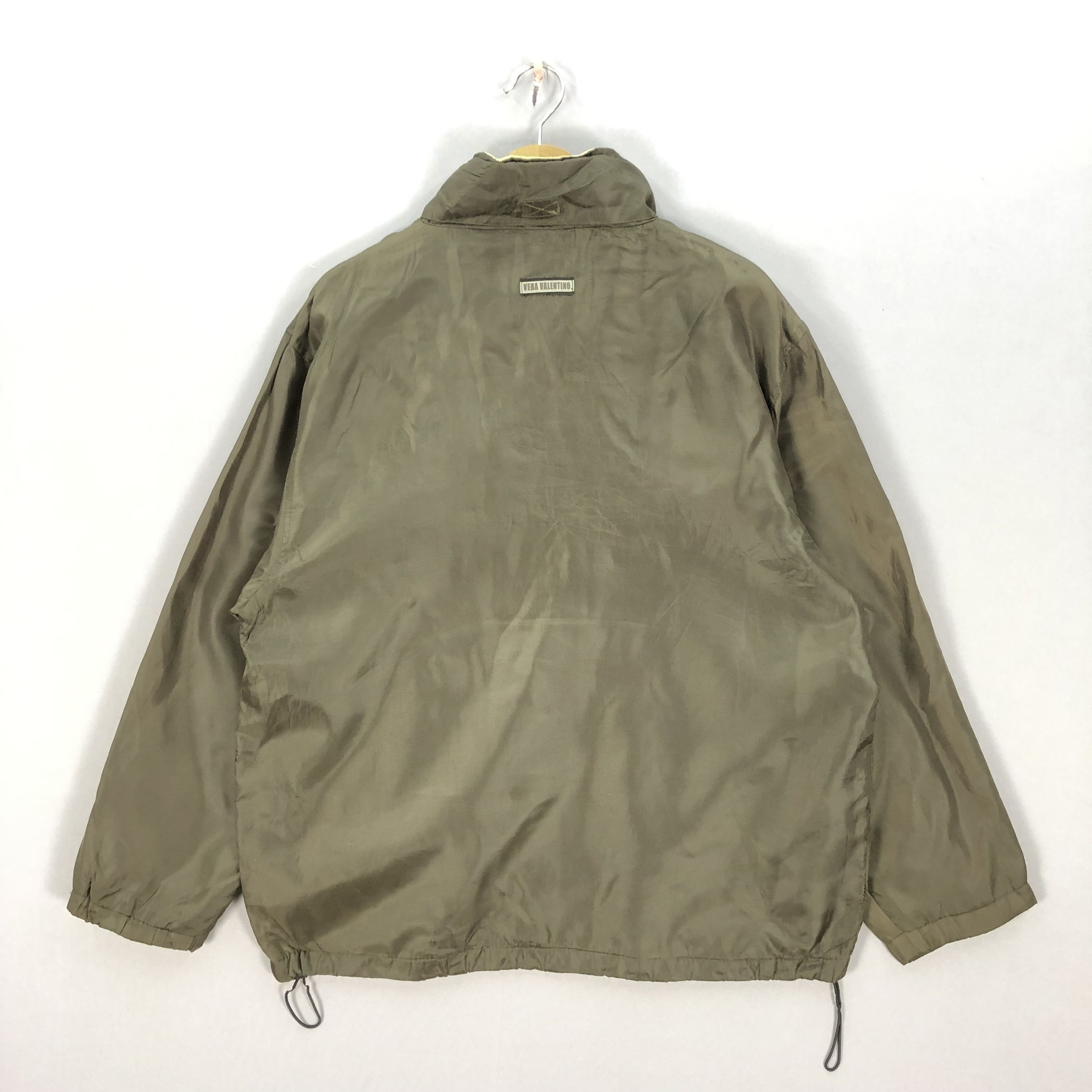 Japanese Brand × Vintage Vintage Vera Valentino Zipper Windbreaker Nylon Jacket Size US L / EU 52-54 / 3 - 2 Thumbnail