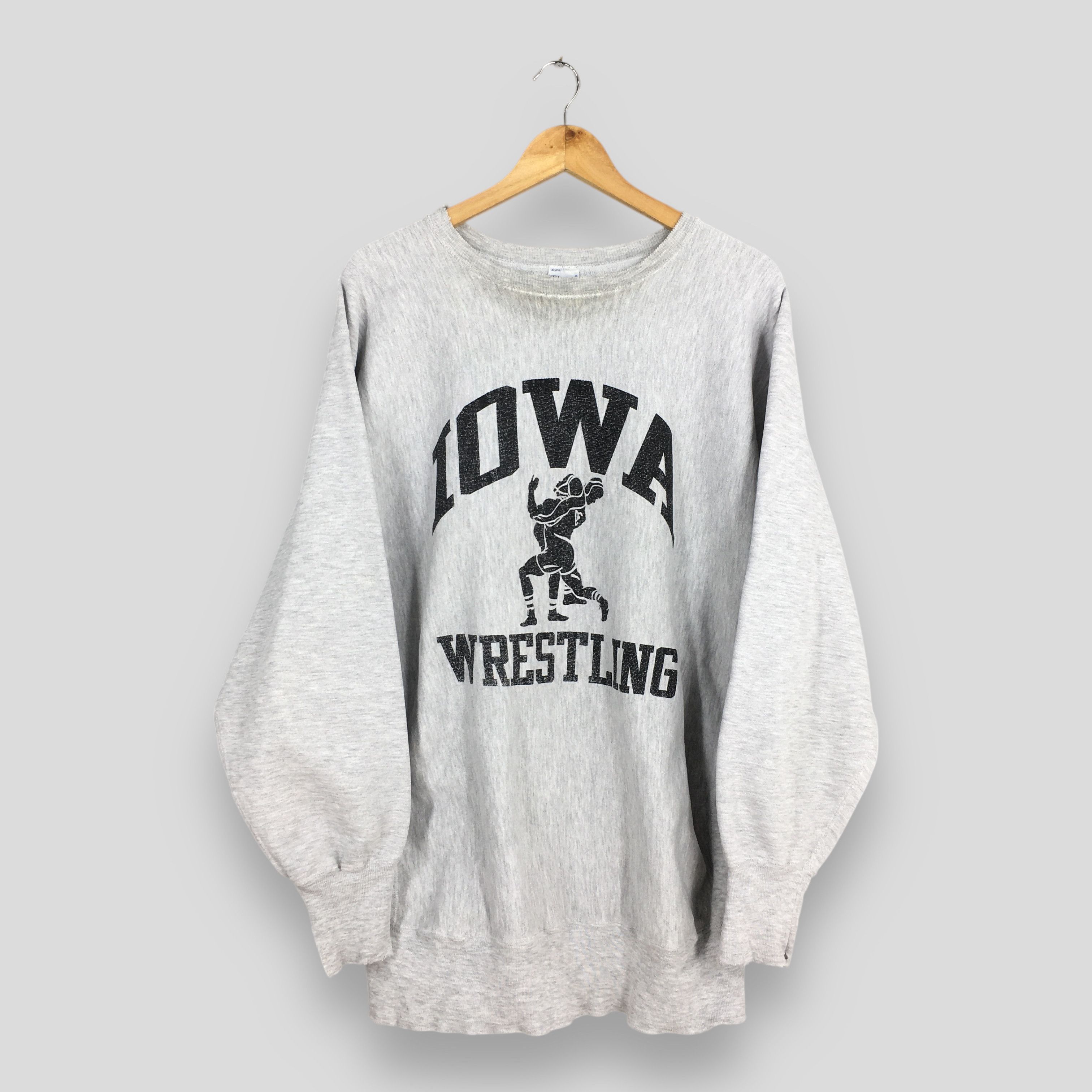 Champion Vintage 1980s Champion Reverse Weave Gray Sweatshirt 2XLarge Size US XXL / EU 58 / 5 - 1 Thumbnail