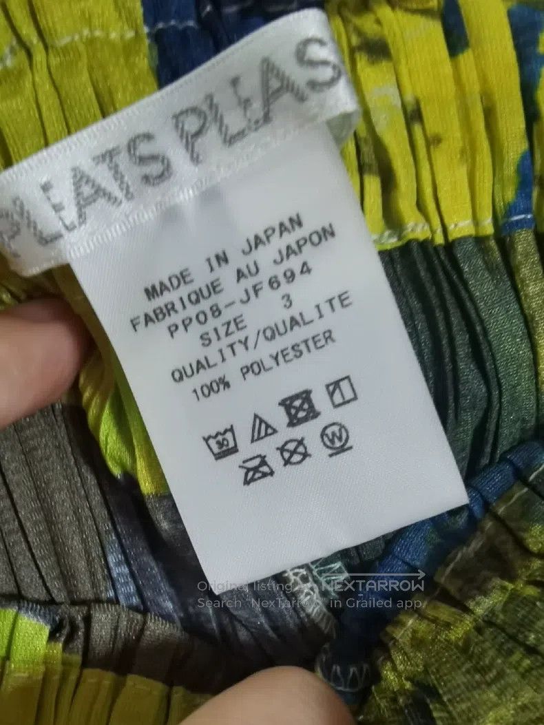 Issey Miyake Issey Miyake size:3 Color Block Long Pants Size 22" - 2 Thumbnail