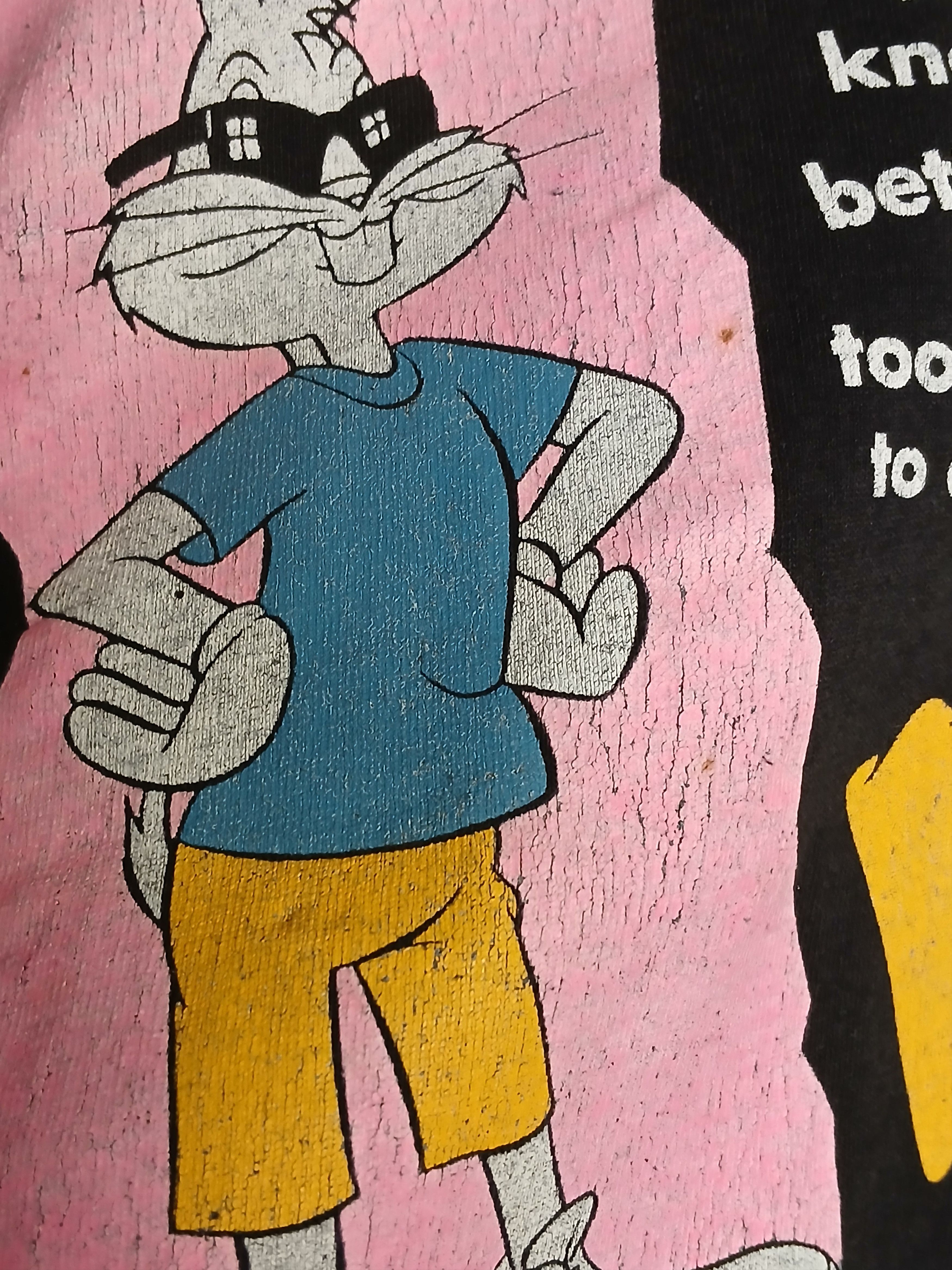 Cartoon Network × Vintage × Warner Bros Vintage 1990 Warner Bros Looney Tunes T-Shirt Size US XL / EU 56 / 4 - 6 Thumbnail