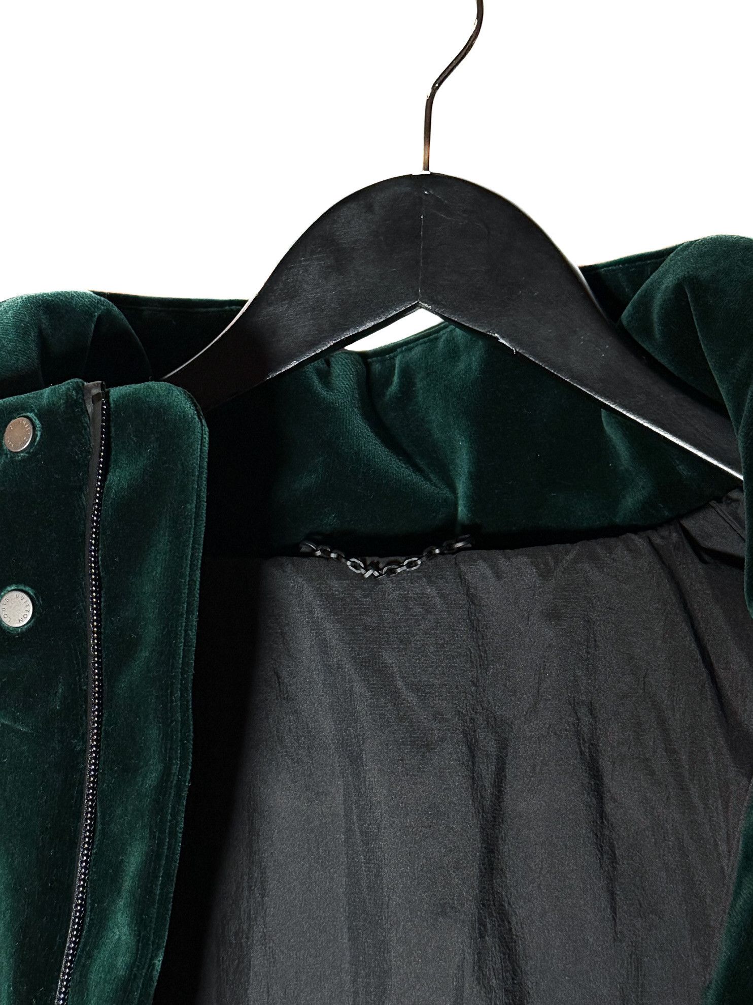 Louis Vuitton Louis Vuitton Colorblock Green Velvet Windbreaker Jacket Size US XL / EU 56 / 4 - 8 Thumbnail