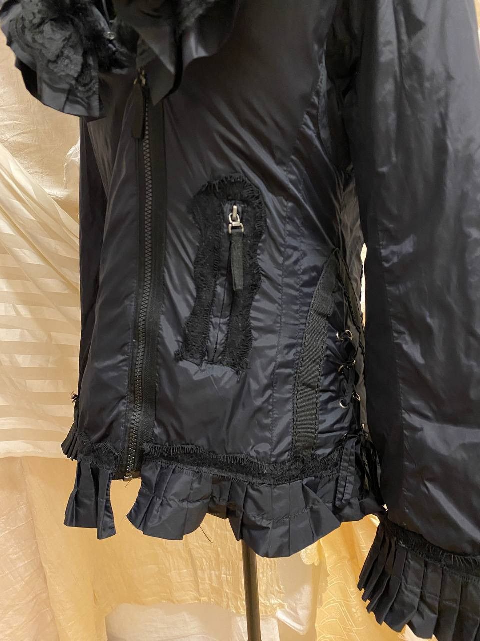 Moschino Moschino black vintage coat Size S / US 4 / IT 40 - 5 Thumbnail
