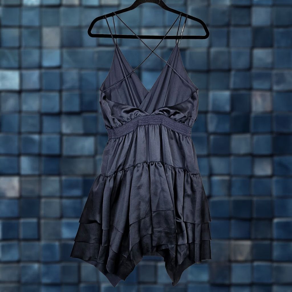 Designers Remix Designers Remix Charlotte ESKILDSEN Women's Navy Blue Party Dress Size 38 Size XS / US 0-2 / IT 36-38 - 1 Thumbnail