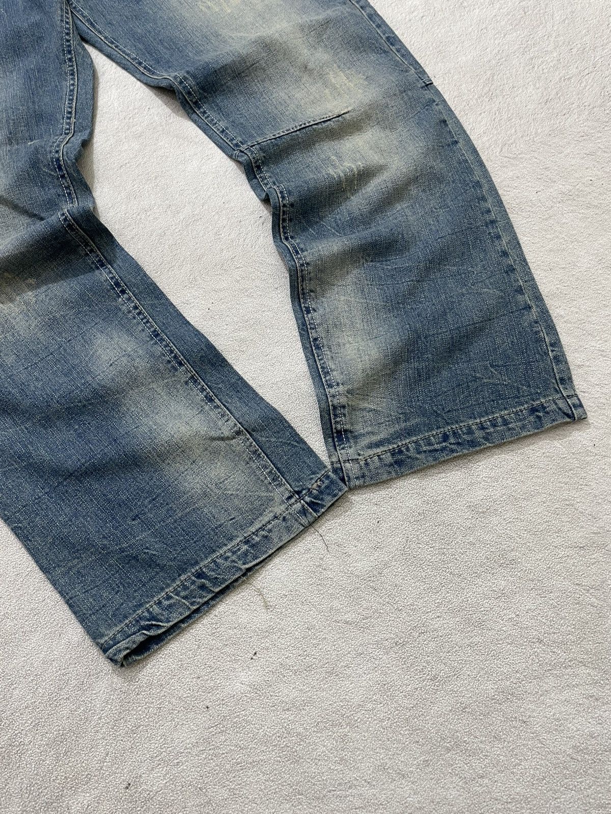 Number (N)ine 2000s Archival Japanese Denim Washed Y2K Hysteric Ifsix LGB Size US 34 / EU 50 - 3 Thumbnail