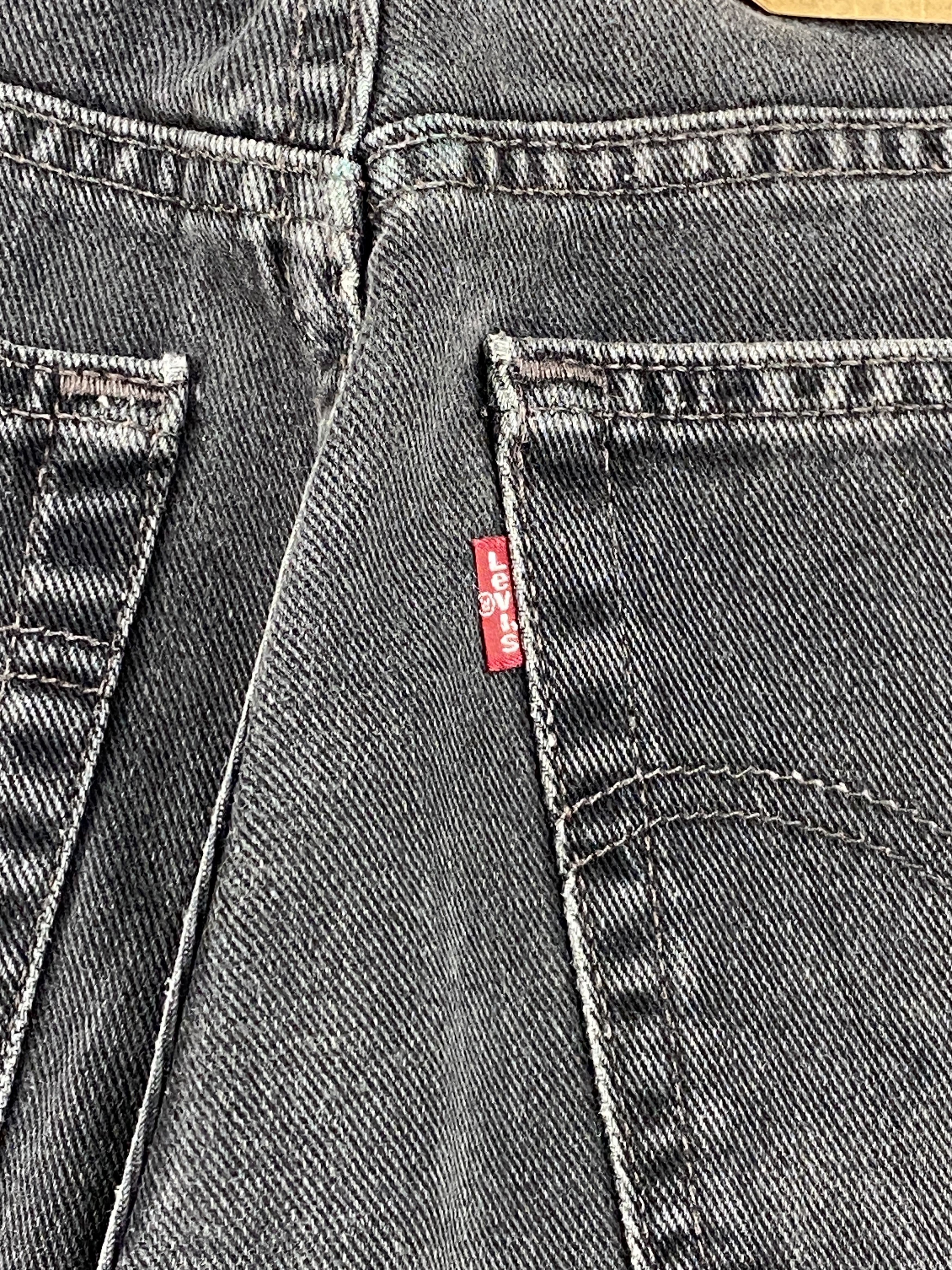 Levi's × Vintage Vintage 90s Levis 505 Faded Black Jeans DP2315 Size US 31 - 8 Thumbnail