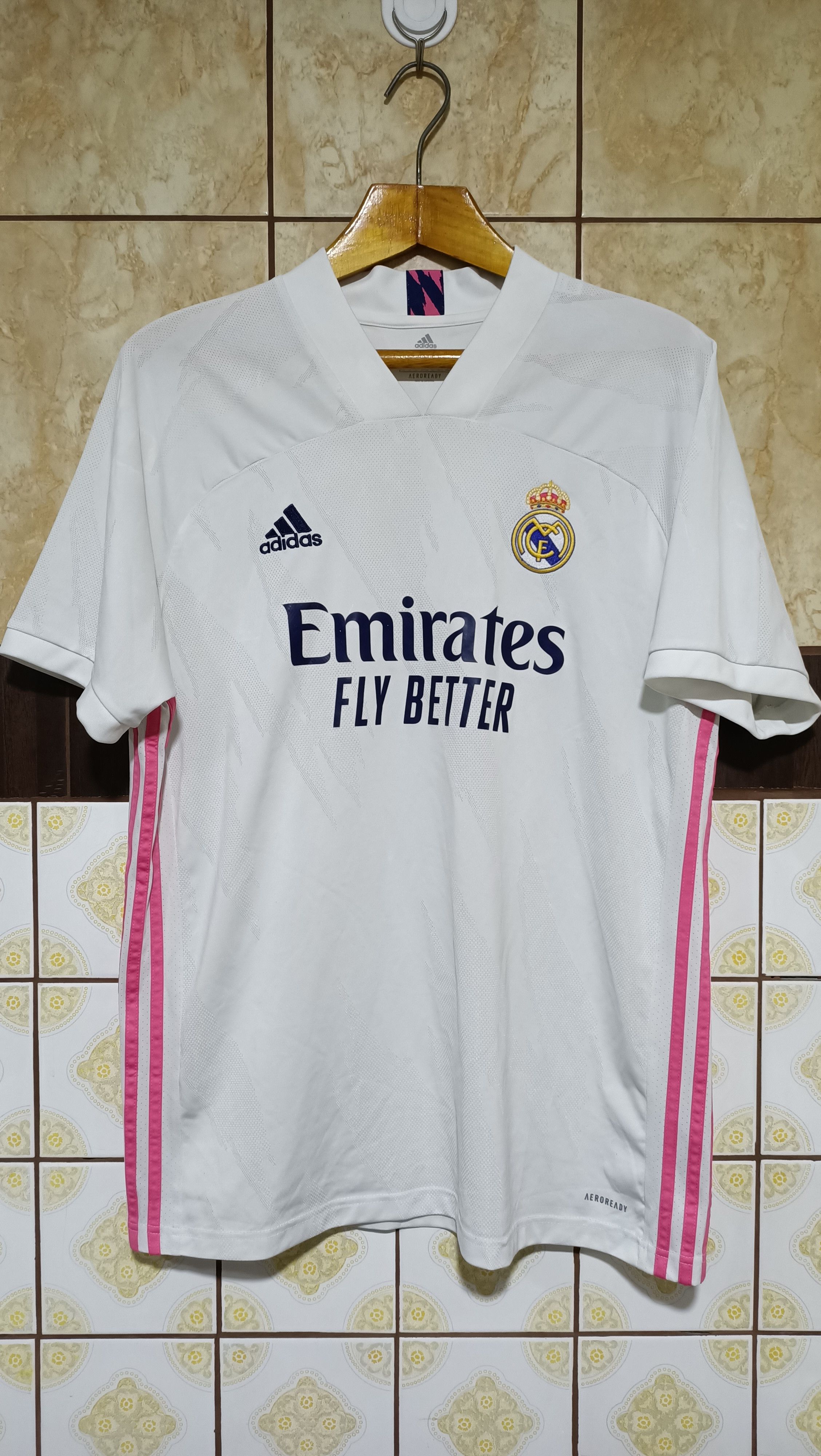 Adidas Real Madrid Adidas 2020/2021 soccer jersey Size US XL / EU 56 / 4 - 1 Thumbnail