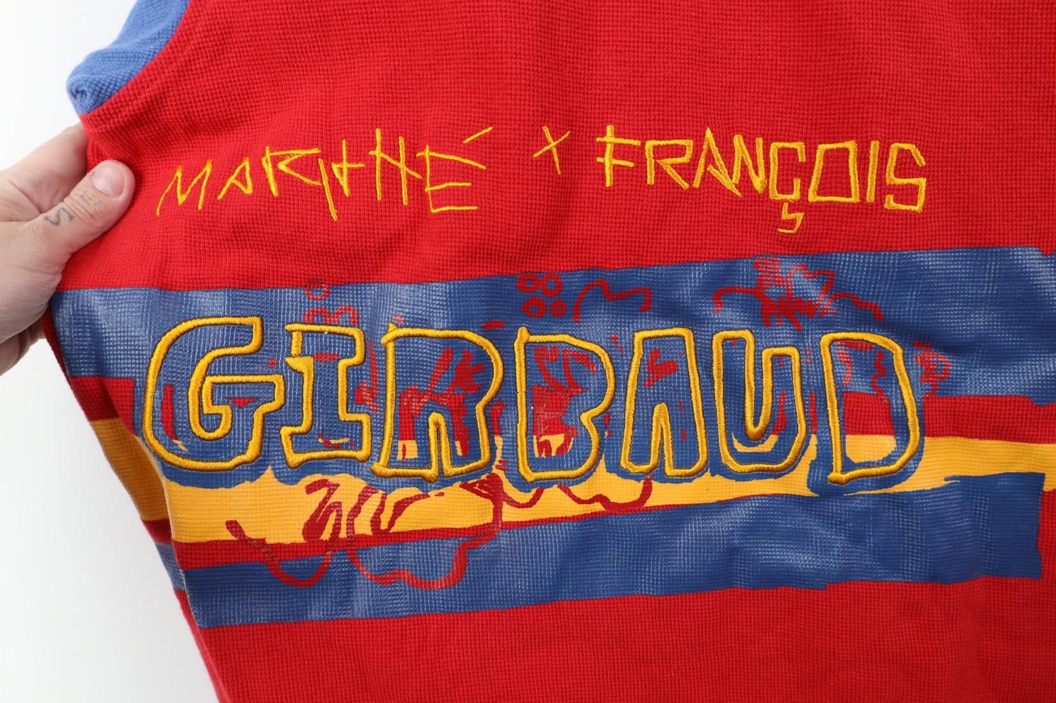 Marithe + Francois Girbaud Deadstock Vintage 90s Marithe Francois Girbaud Knit T-Shirt Size US XXL / EU 58 / 5 - 4 Thumbnail