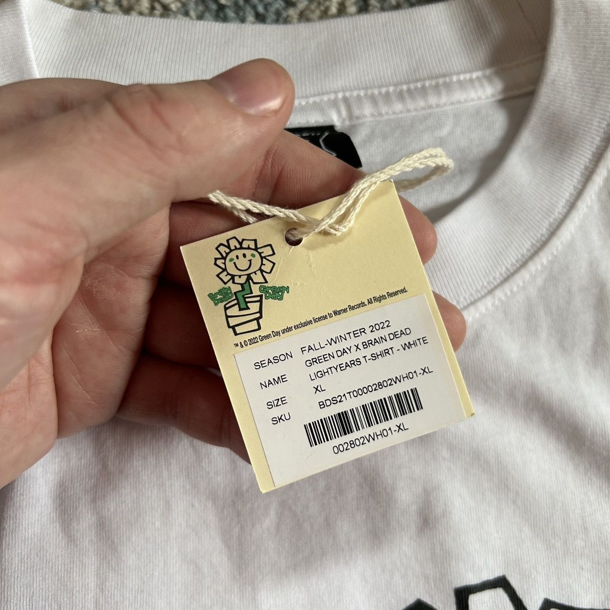 Brain Dead 1991 GREEN DAY Kerplunk! 2000 Light Years Away T-SHiRT Size US XL / EU 56 / 4 - 11 Thumbnail
