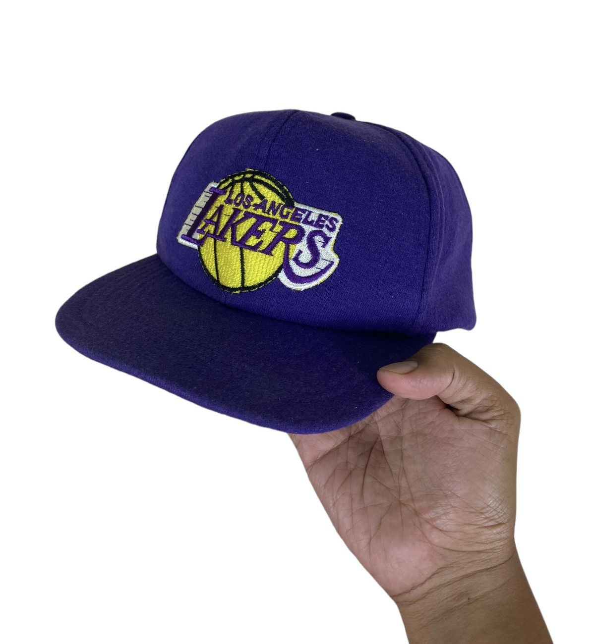 Custom Made L.A Lakers Snapback Hat