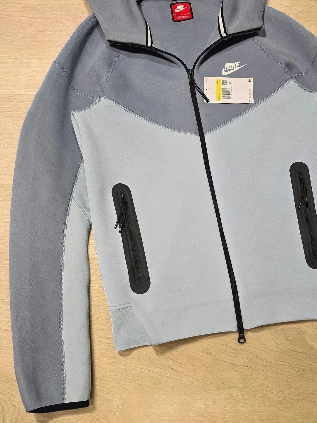 Nike Nike Tech Fleece Zip Hoodie & Joggers Light Armory Blue (M) Size US M / EU 48-50 / 2 - 3 Thumbnail