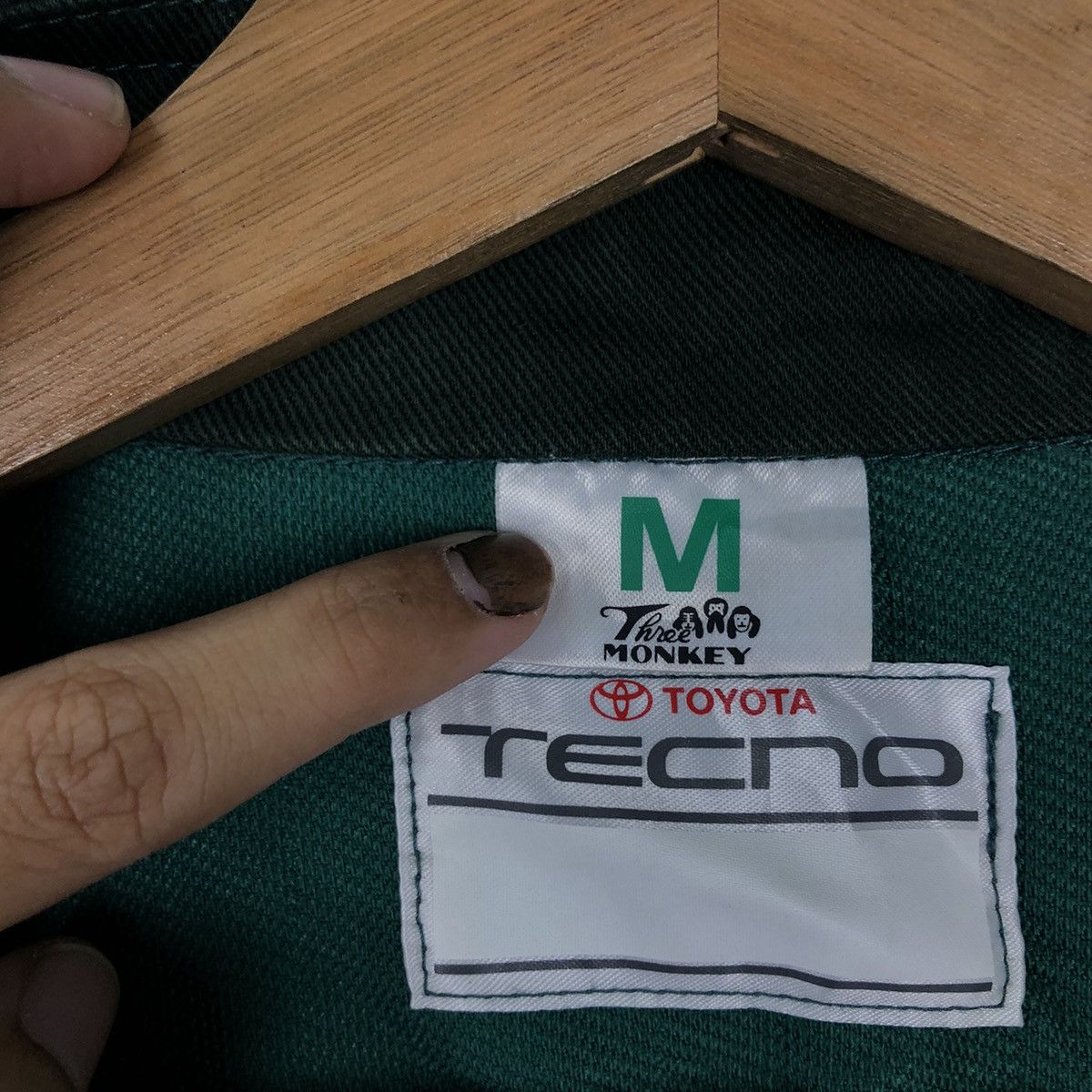 Japanese Brand 🔥90’s VINTAGE OVERALL TOYOTA TECNO WORKER BIG LOGO RACING Size US 32 / EU 48 - 11 Thumbnail