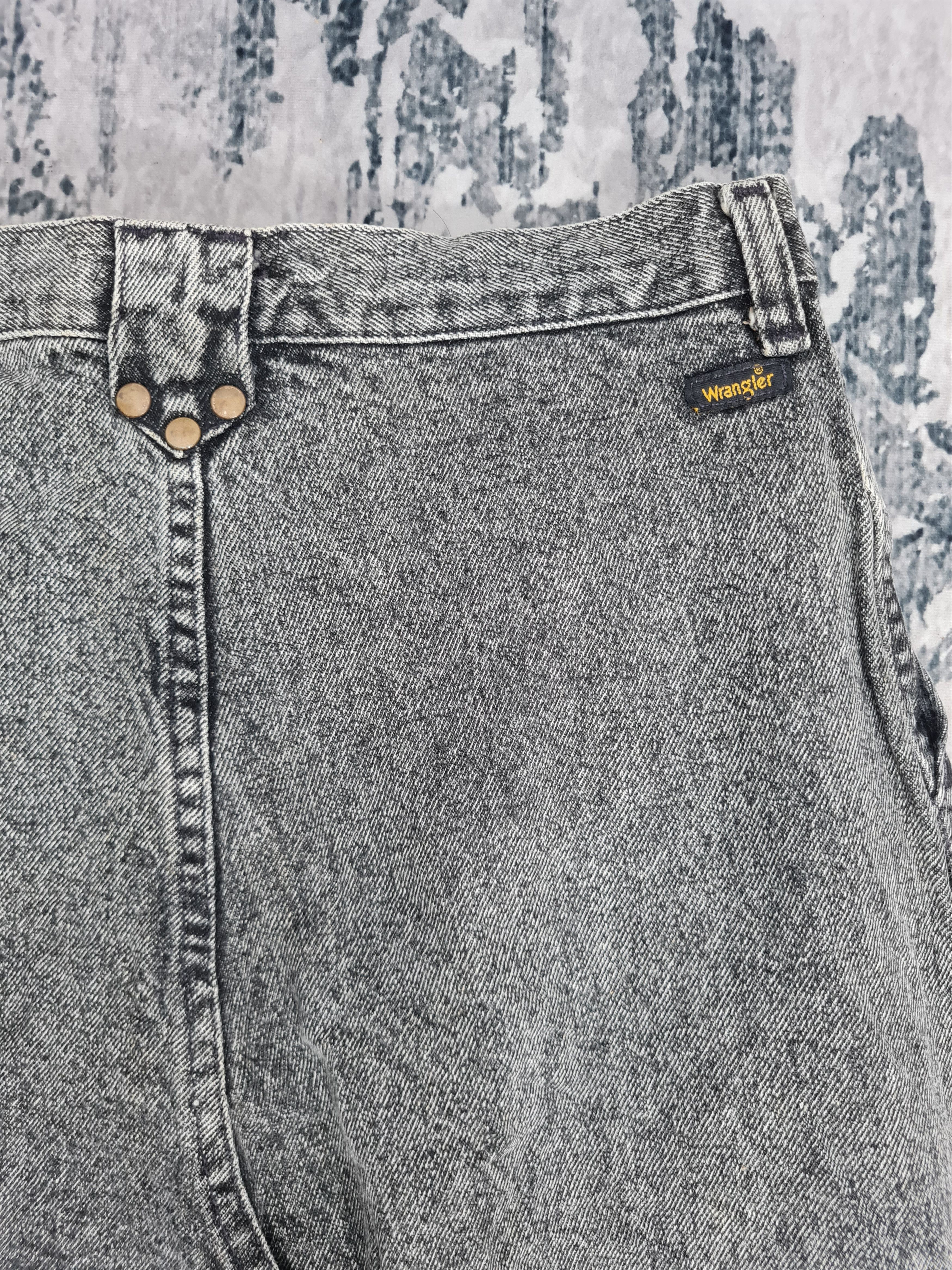Other Vtg 80's WRANGLER Acid Wash Moms Jeans 29x33 Jeans JB0125 Size 29" - 8 Thumbnail