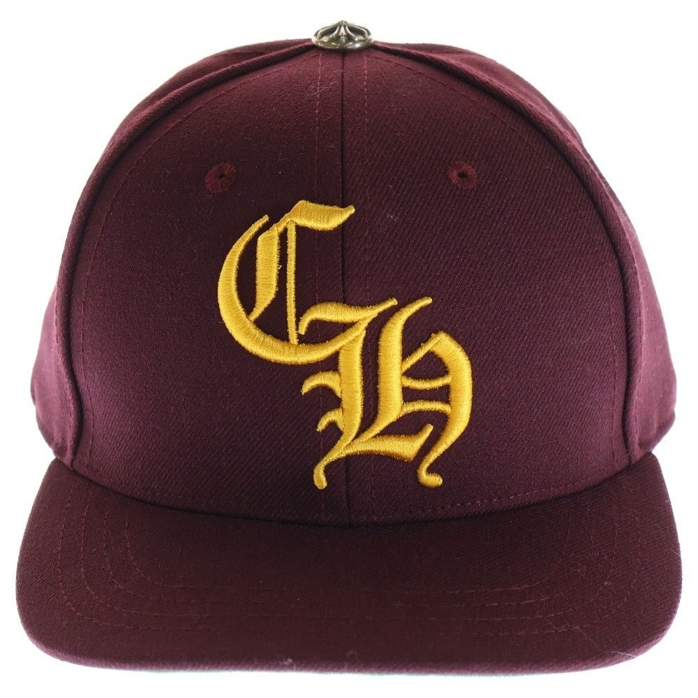 Chrome Hearts Chrome Hearts CH Embroidery Baseball Hat Bordeaux Size ONE SIZE - 4 Thumbnail