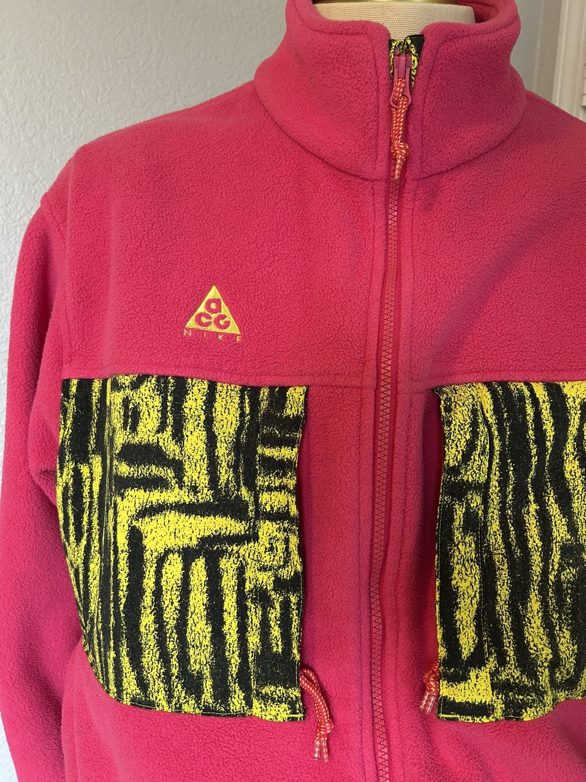 Nike Nike ACG Microfleece Jacket Rush Pink - US Large Size US L / EU 52-54 / 3 - 2 Thumbnail