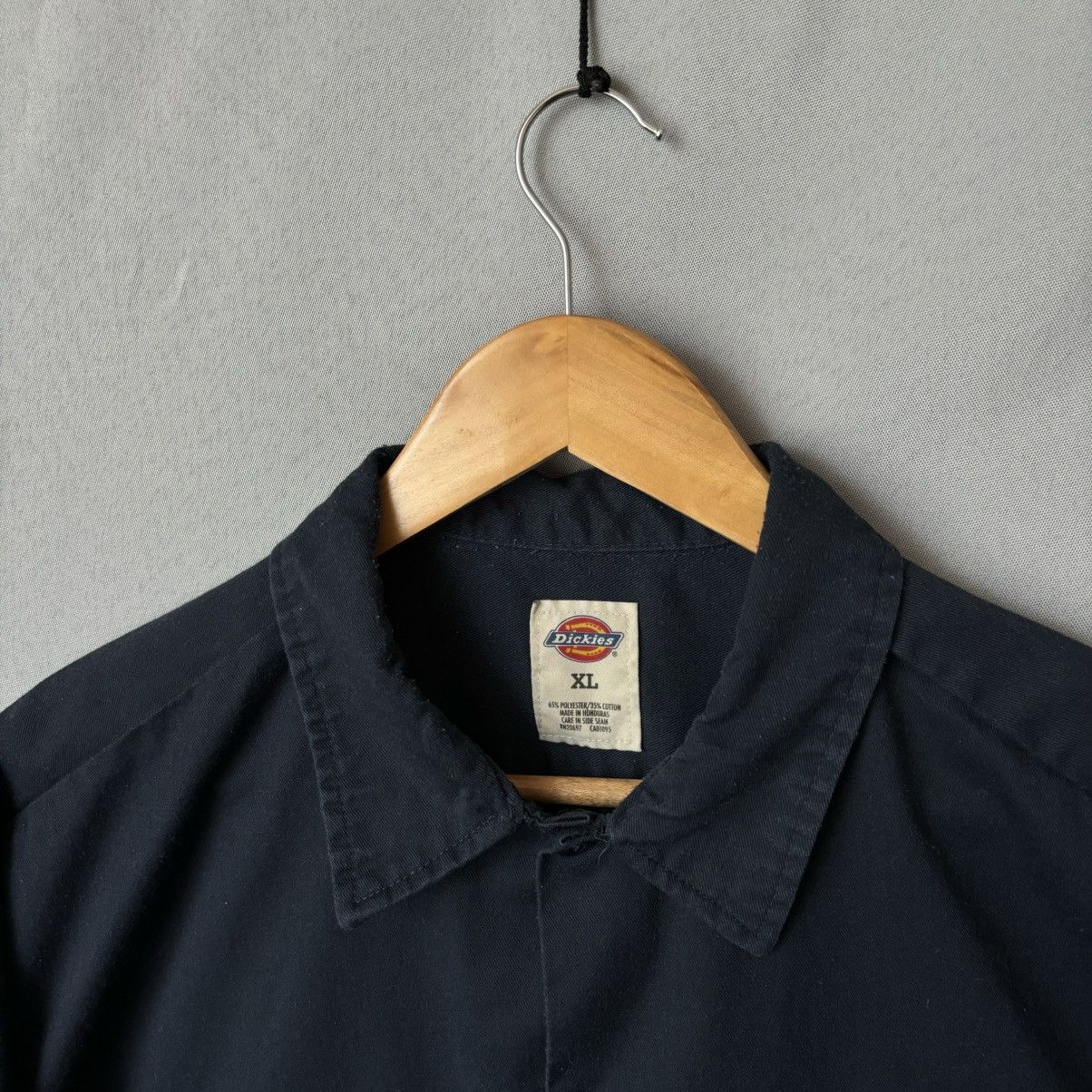Dickies Dickies shirt button up xl dark blue workwear vintage rare Size US XL / EU 56 / 4 - 4 Thumbnail