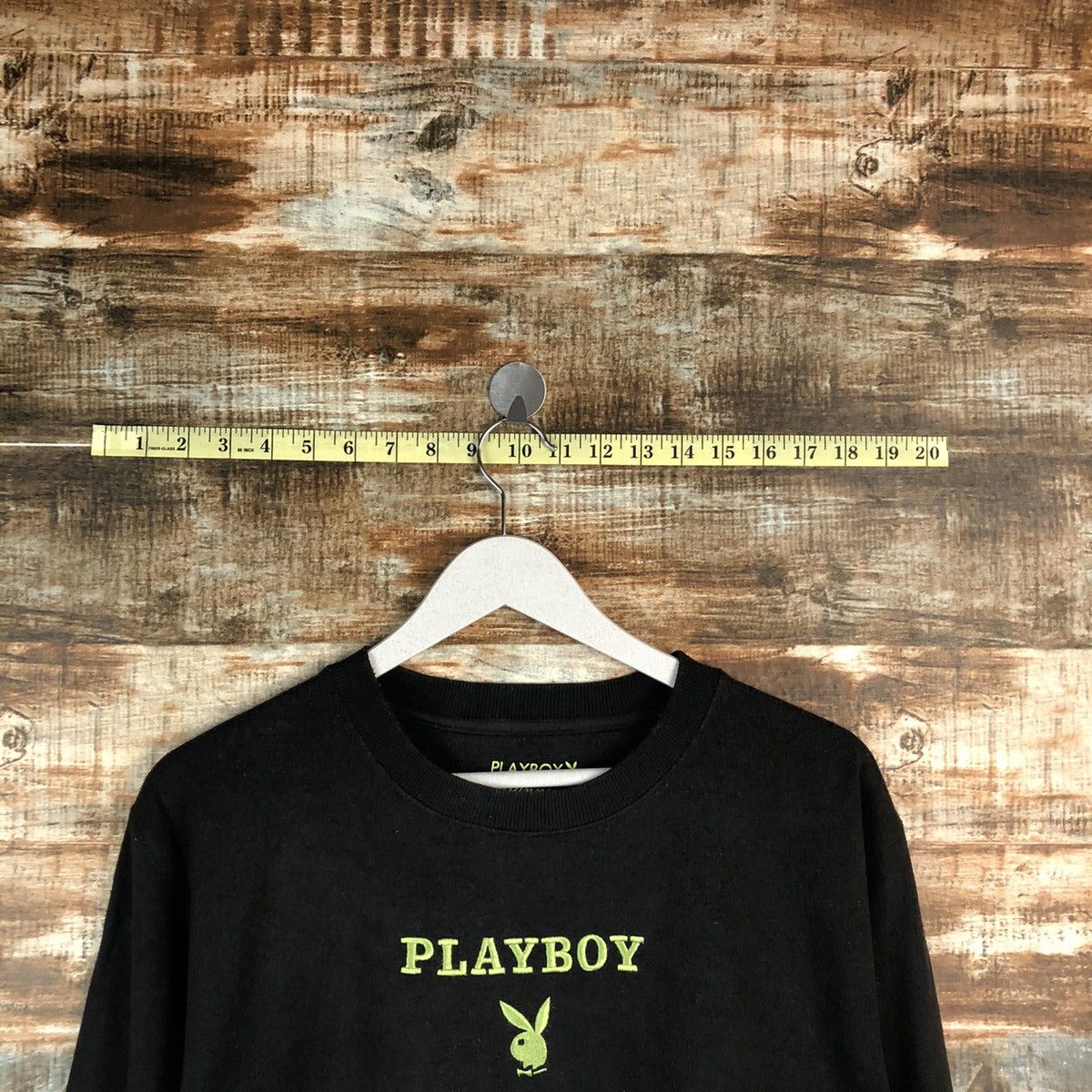 Playboy × Vintage Playboy Bunny Black Sweatshirt #A1532 Size US M / EU 48-50 / 2 - 4 Thumbnail