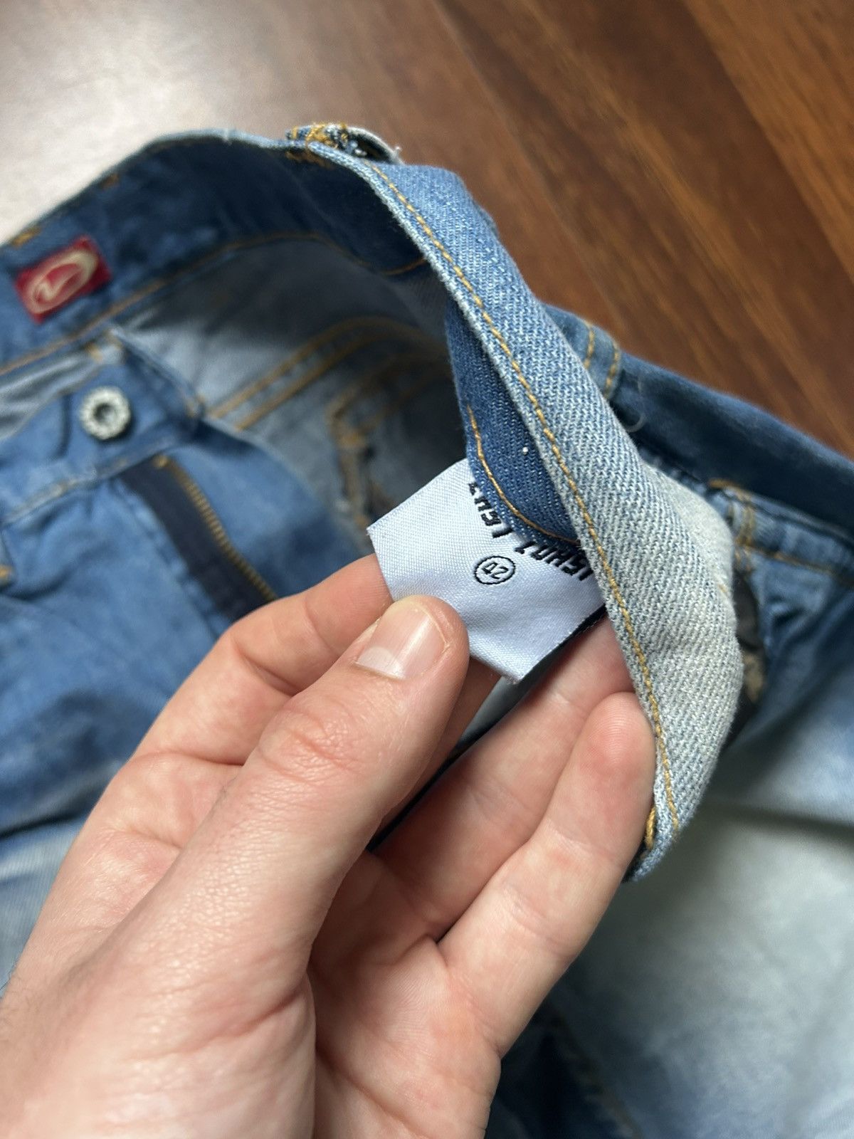 Japanese Brand Vintage Faded Denim Jeans NWT Streetwear Baggy Fit Size 42 Size US 32 / EU 48 - 9 Thumbnail