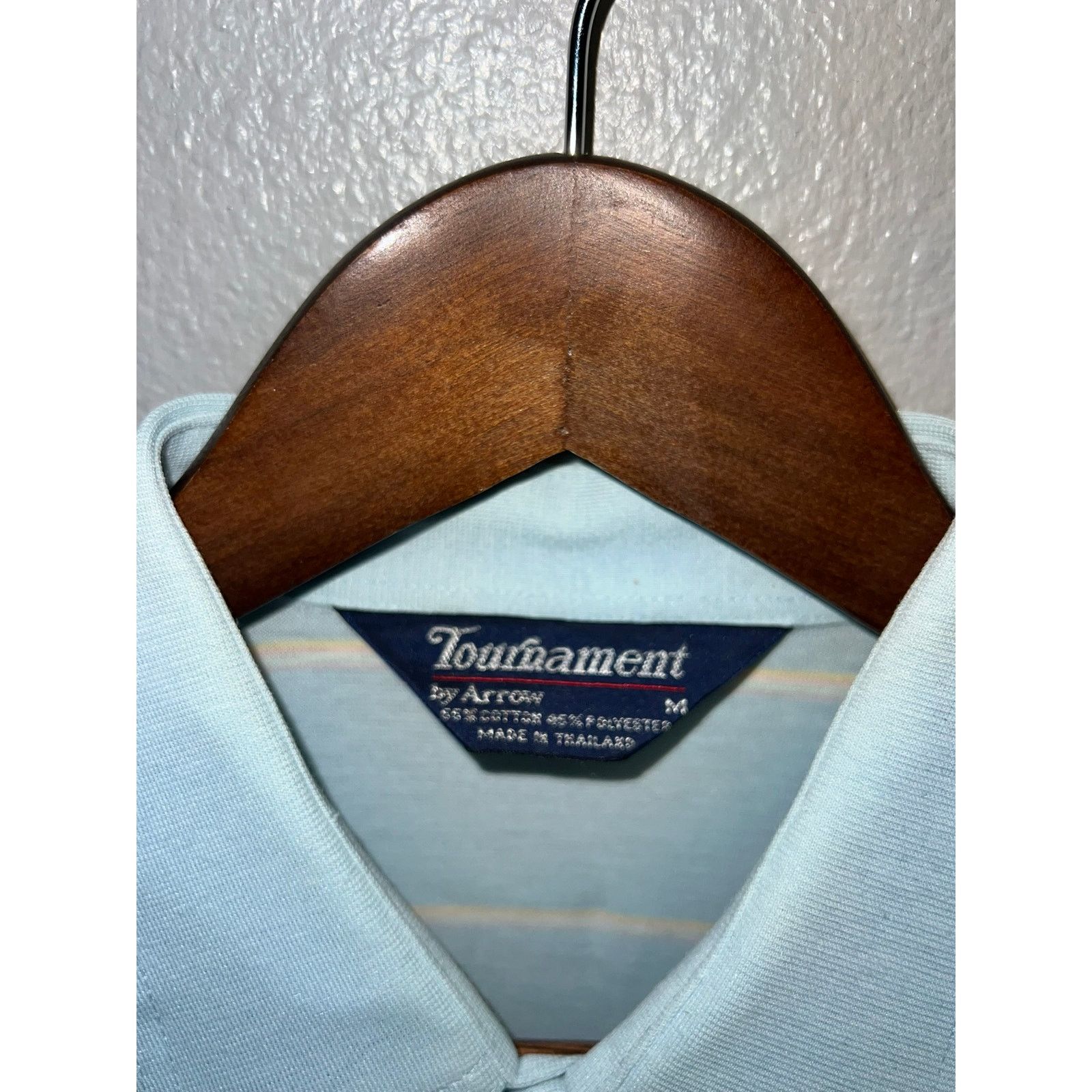 Arrow Vintage Arrow Golf Polo Shirt Tournament Blue Golfing 90s M Size US M / EU 48-50 / 2 - 7 Thumbnail