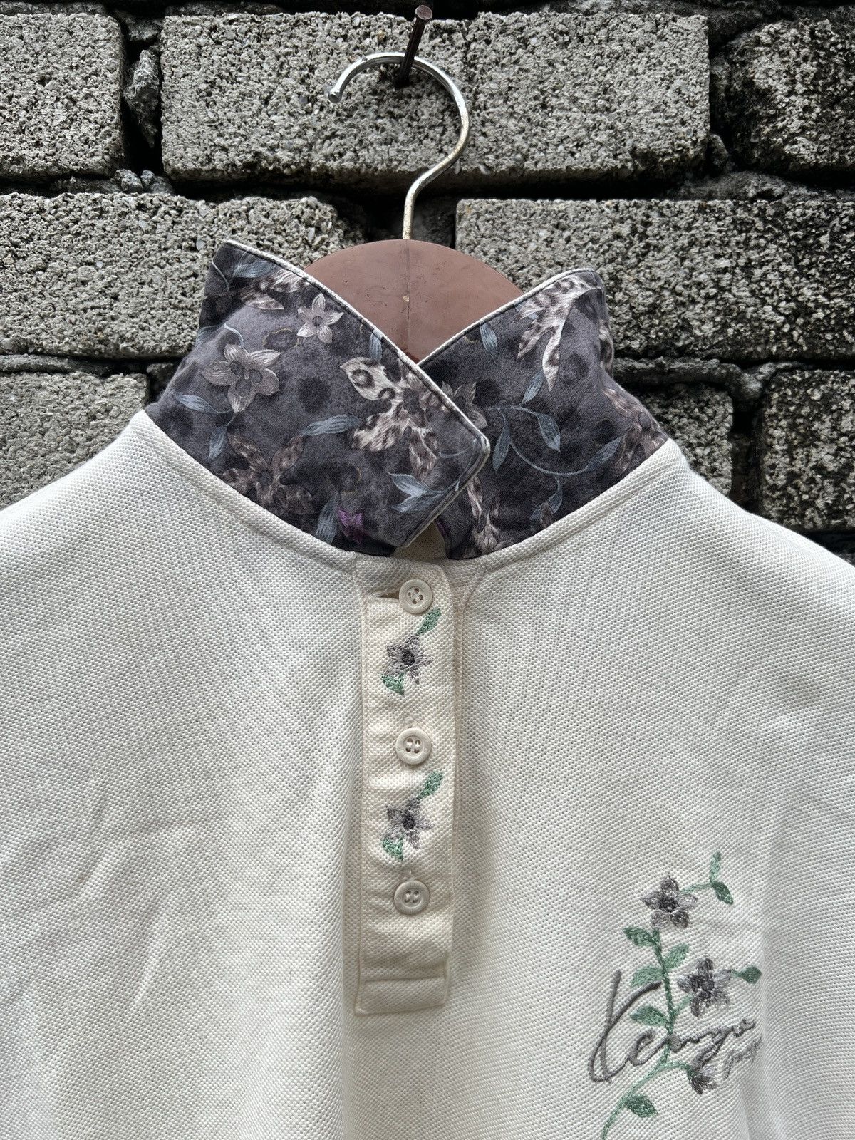 Designer × Kenzo Retro Kenzo Golf Floral Embroidery Size M / US 6-8 / IT 42-44 - 8 Thumbnail