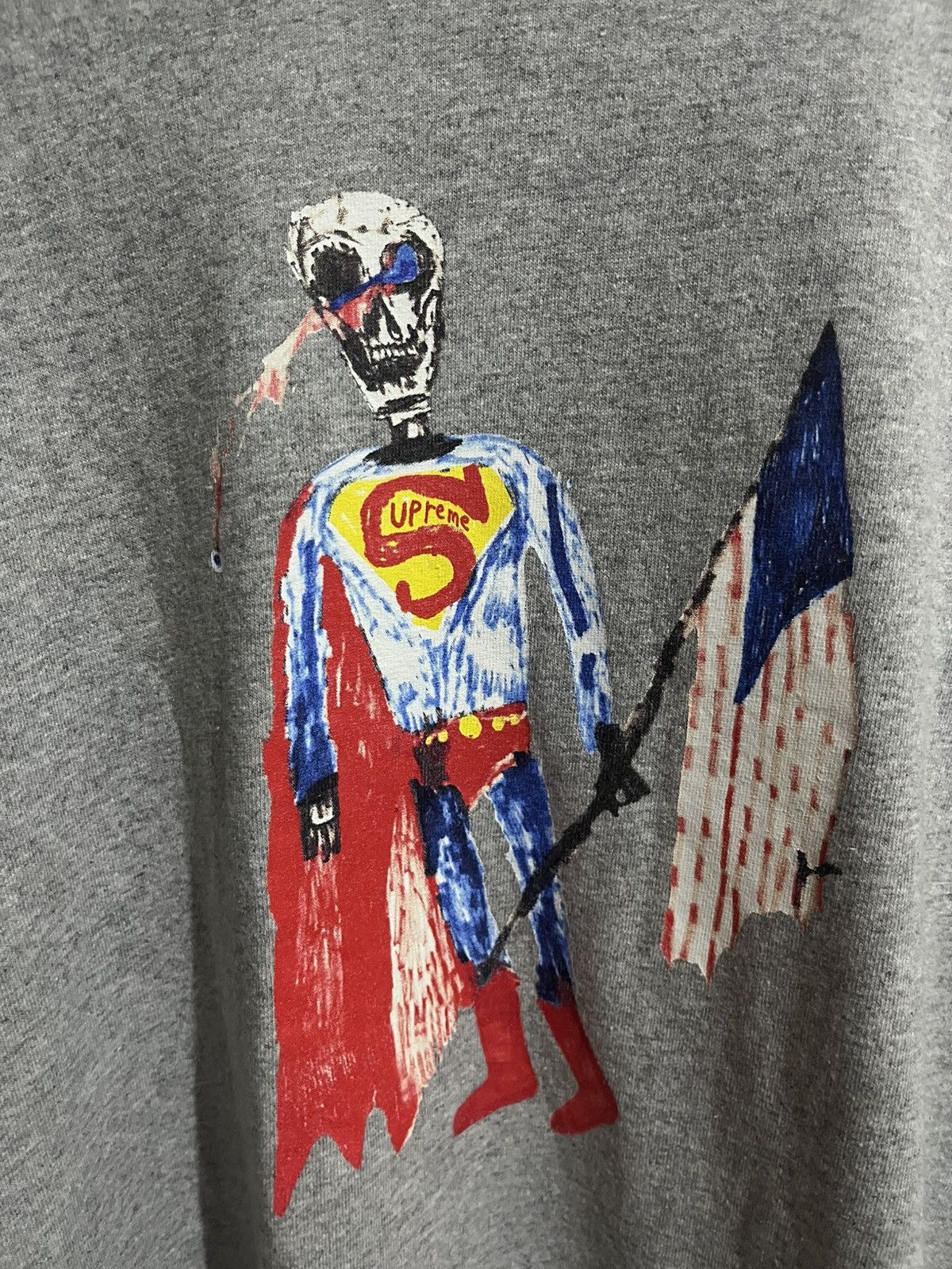 Supreme Supreme Superman Skeleton Shirt Size US L / EU 52-54 / 3 - 2 Thumbnail