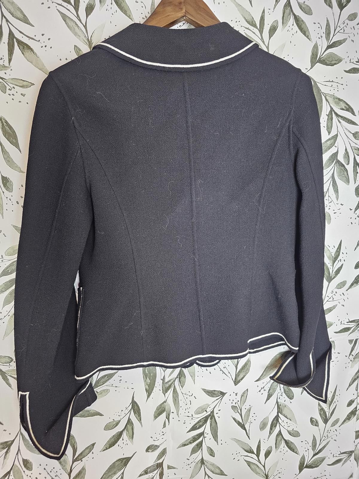 Other Charles Nolan Suit Black Womens Size 6/4 Jacket & Pants Size S / US 4 / IT 40 - 6 Thumbnail