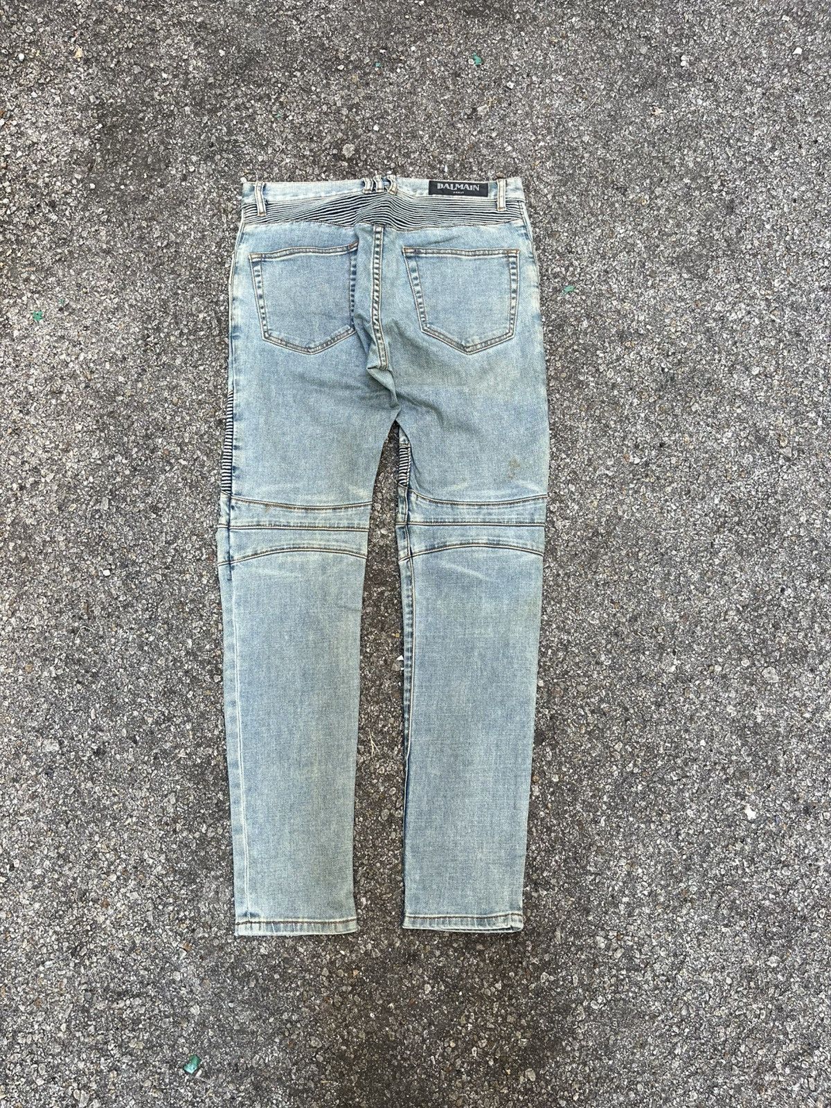 Balmain Balmain Biker Jeans Size US 30 / EU 46 - 13 Thumbnail