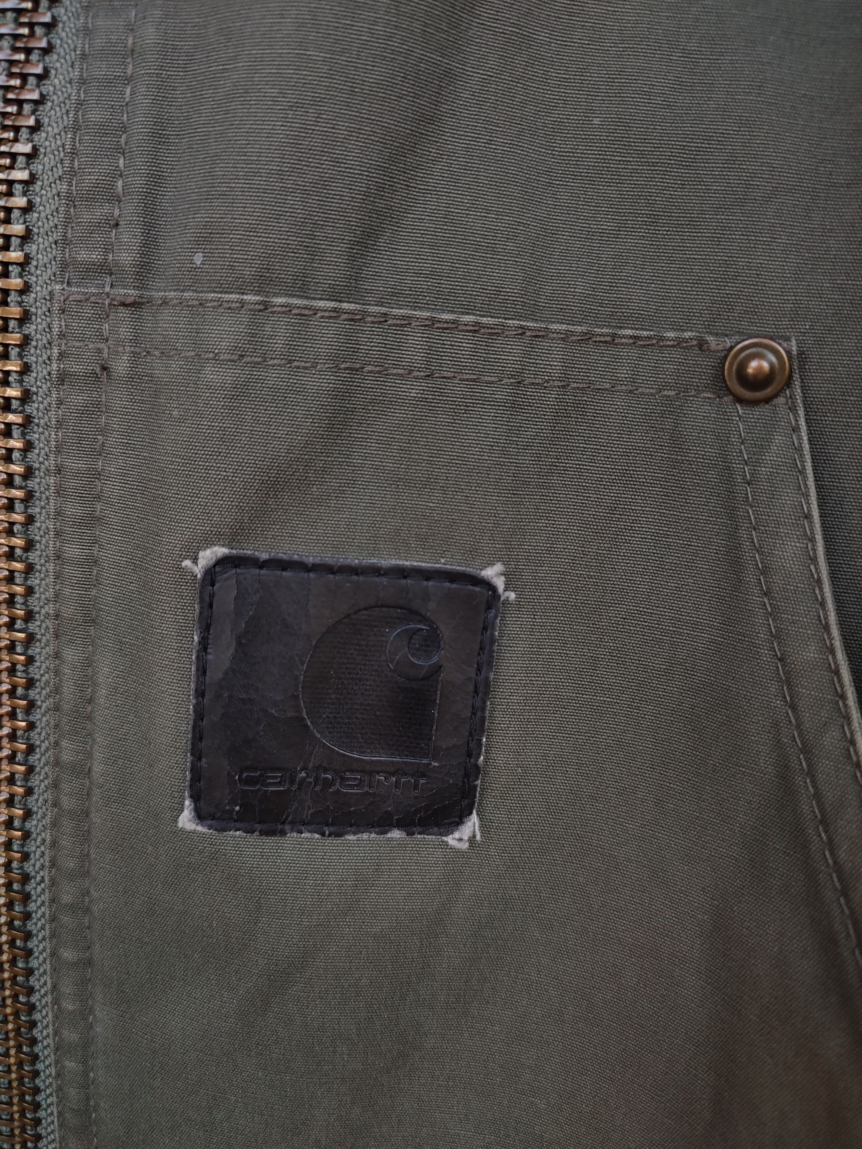Carhartt × Vintage Carhartt Detroit Faded Jacket Size US S / EU 44-46 / 1 - 6 Thumbnail