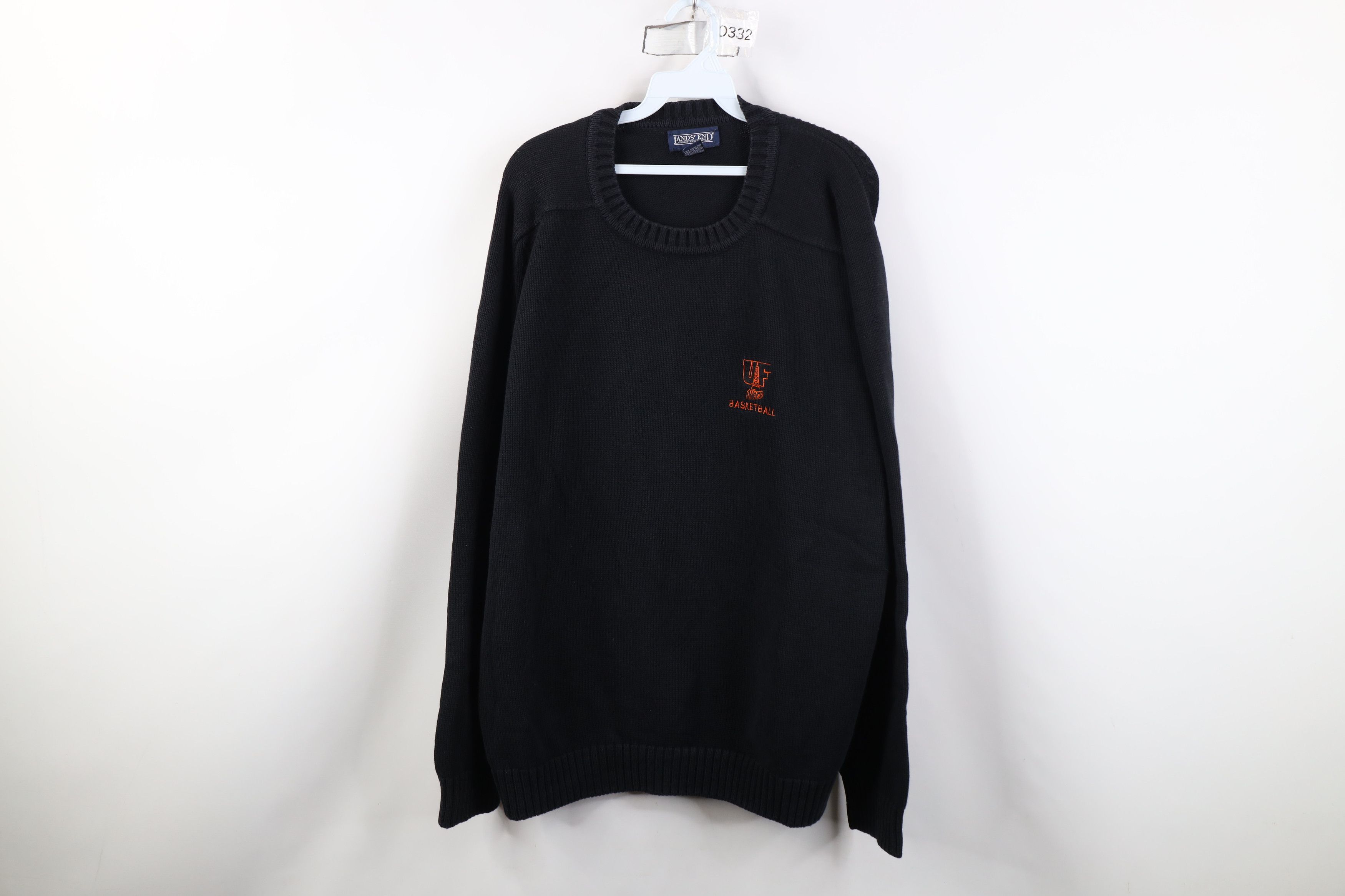 Lands' End Vintage 90s Lands End University of Findlay Sweater Size US L / EU 52-54 / 3 - 1 Thumbnail