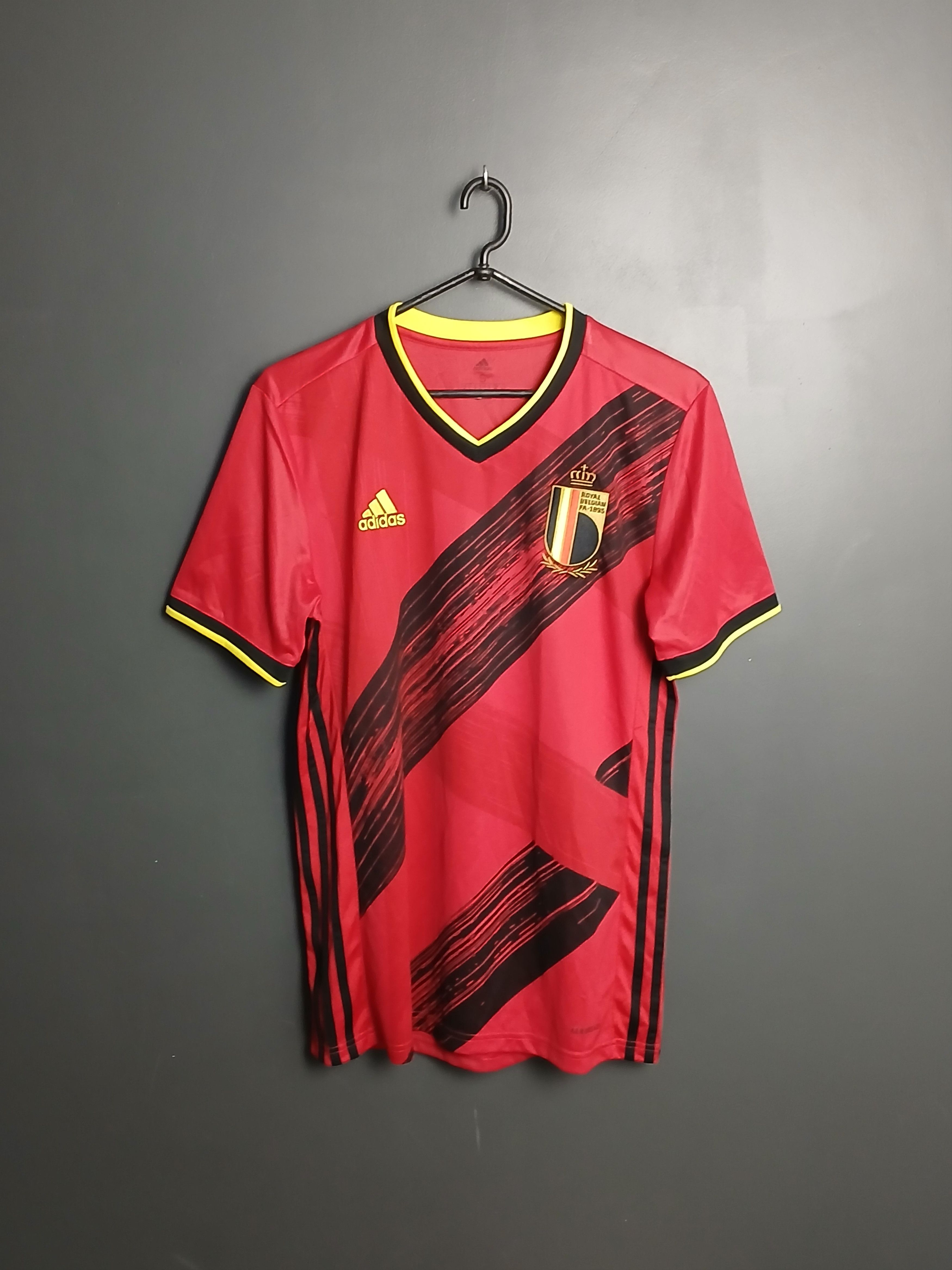 Adidas Belgium National Football Team 2020/2022 Home Jersey Size US S / EU 44-46 / 1 - 1 Thumbnail