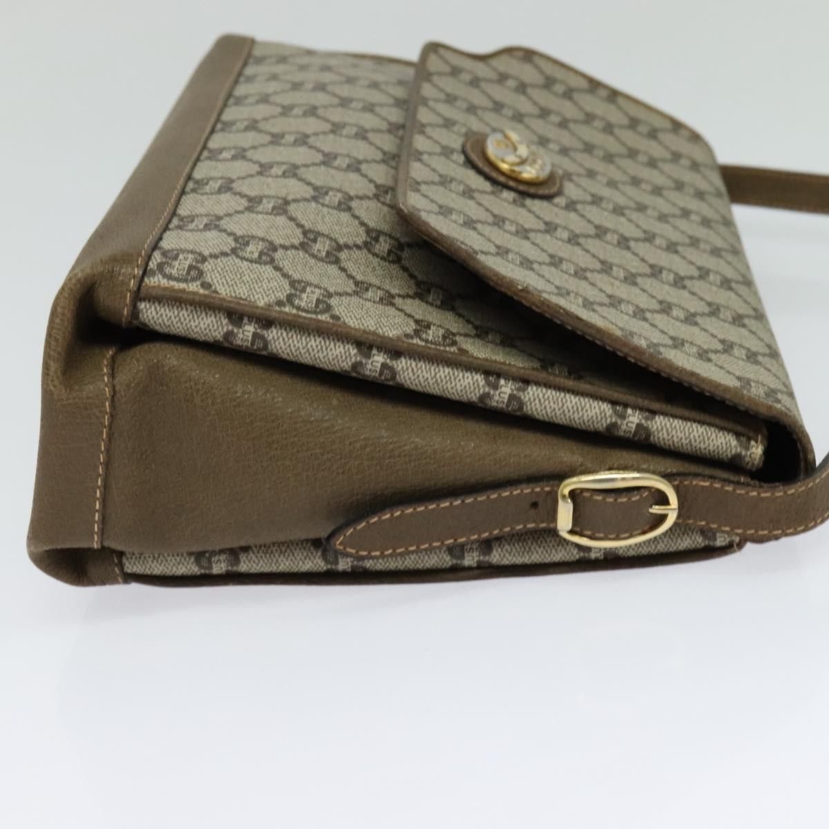 Gucci GUCCI GG Supreme Shoulder Bag Pvc Beige Gold Size ONE SIZE - 4 Thumbnail