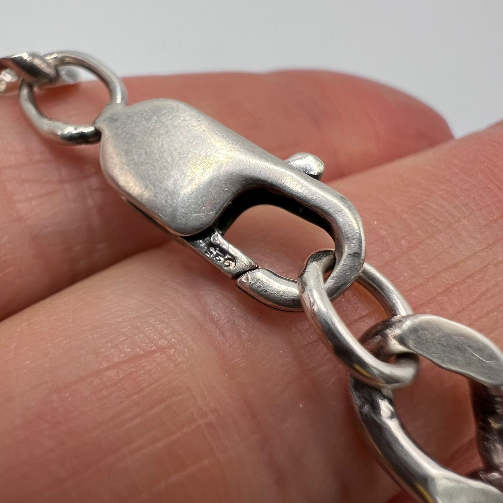 Sterling Silver Vintage Sterling Silver 925 Chain Necklace silver 38.84g Size ONE SIZE - 4 Thumbnail