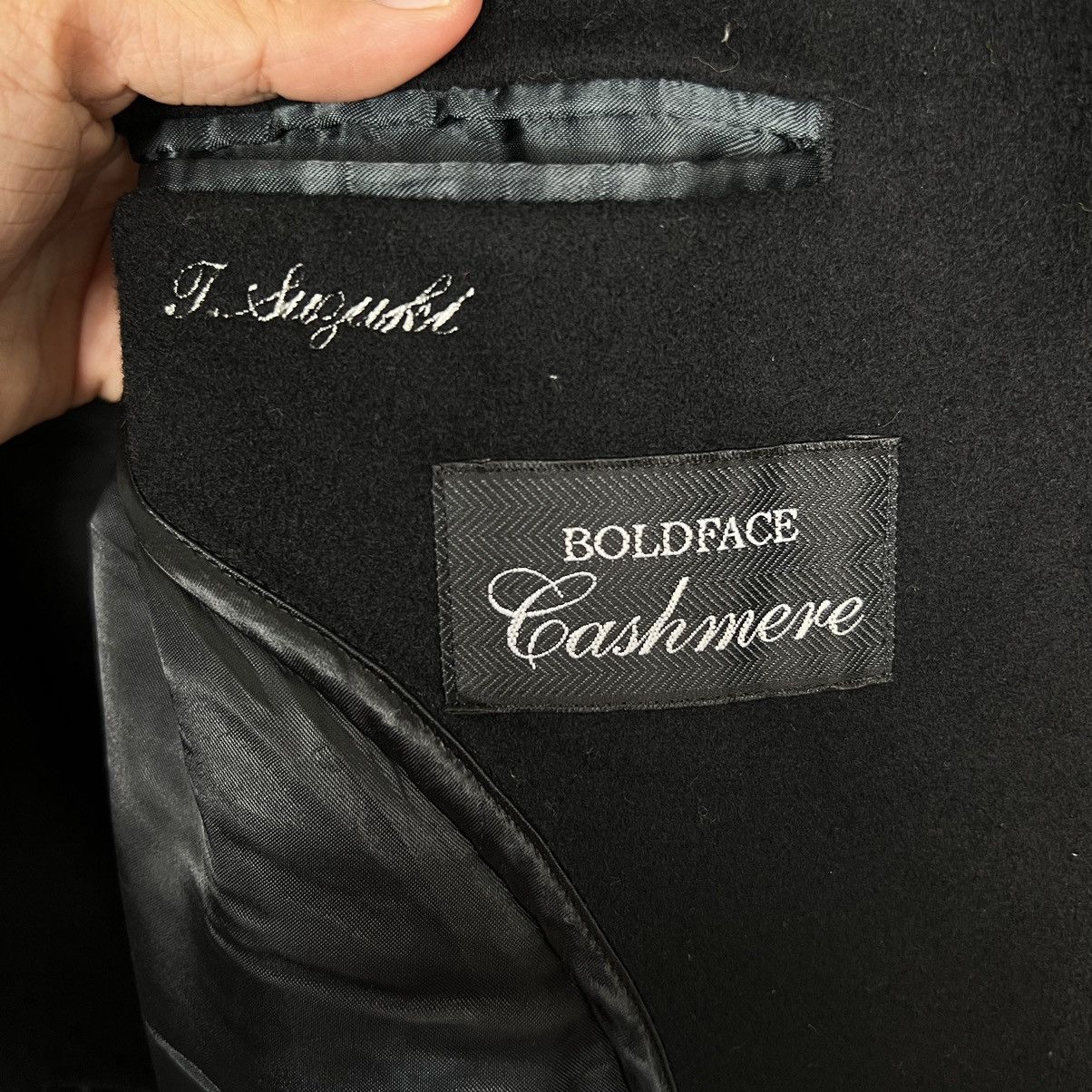 Other 🔥 BOLDFACE DOUBLE BREASTED CASHMERE OVERCOAT Size US L / EU 52-54 / 3 - 12 Thumbnail