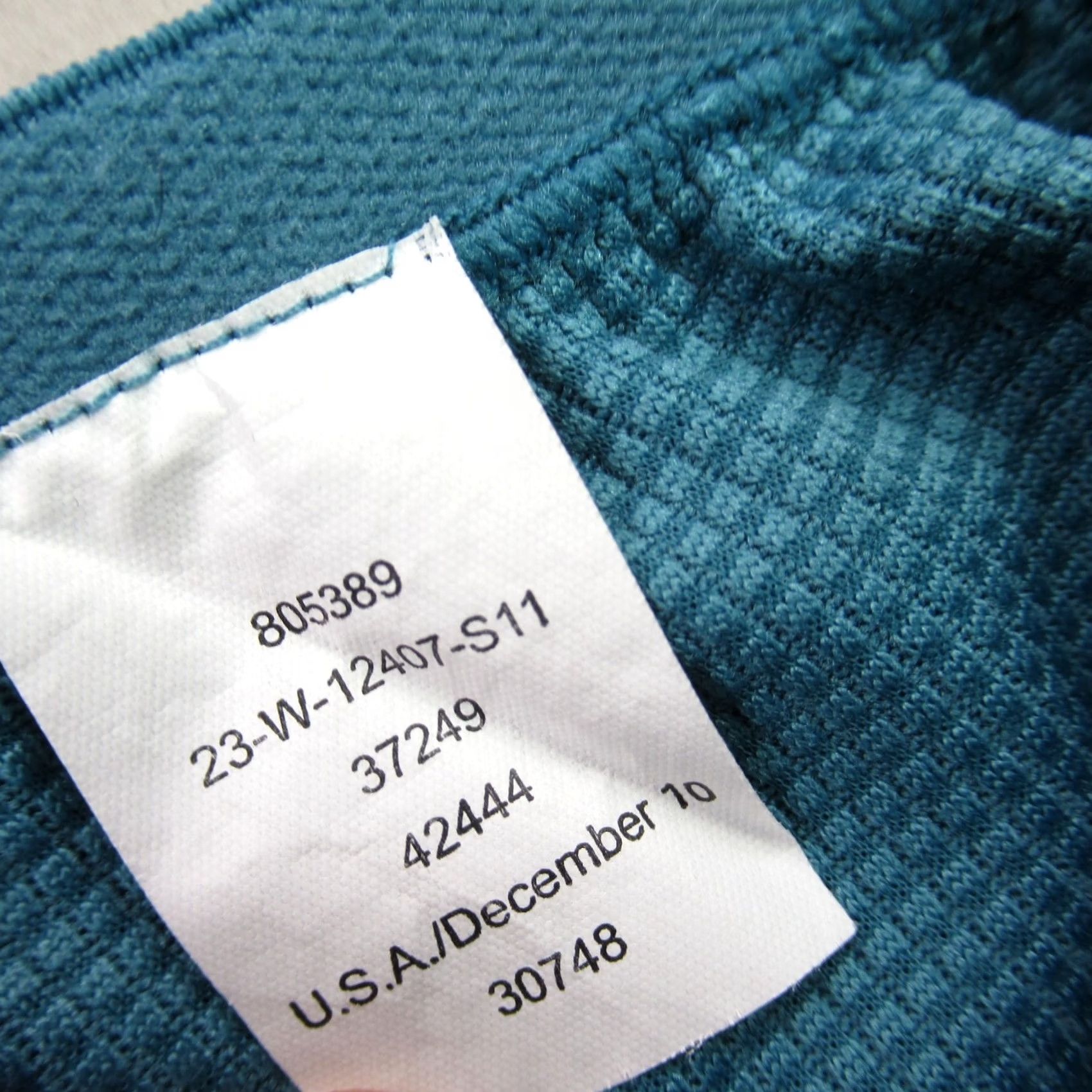 Vintage REI Ankle Womens M Blue Leggings Straight Leg Casual Stretch Gym Lightweight Size 32" / US 10 / IT 46 - 4 Thumbnail