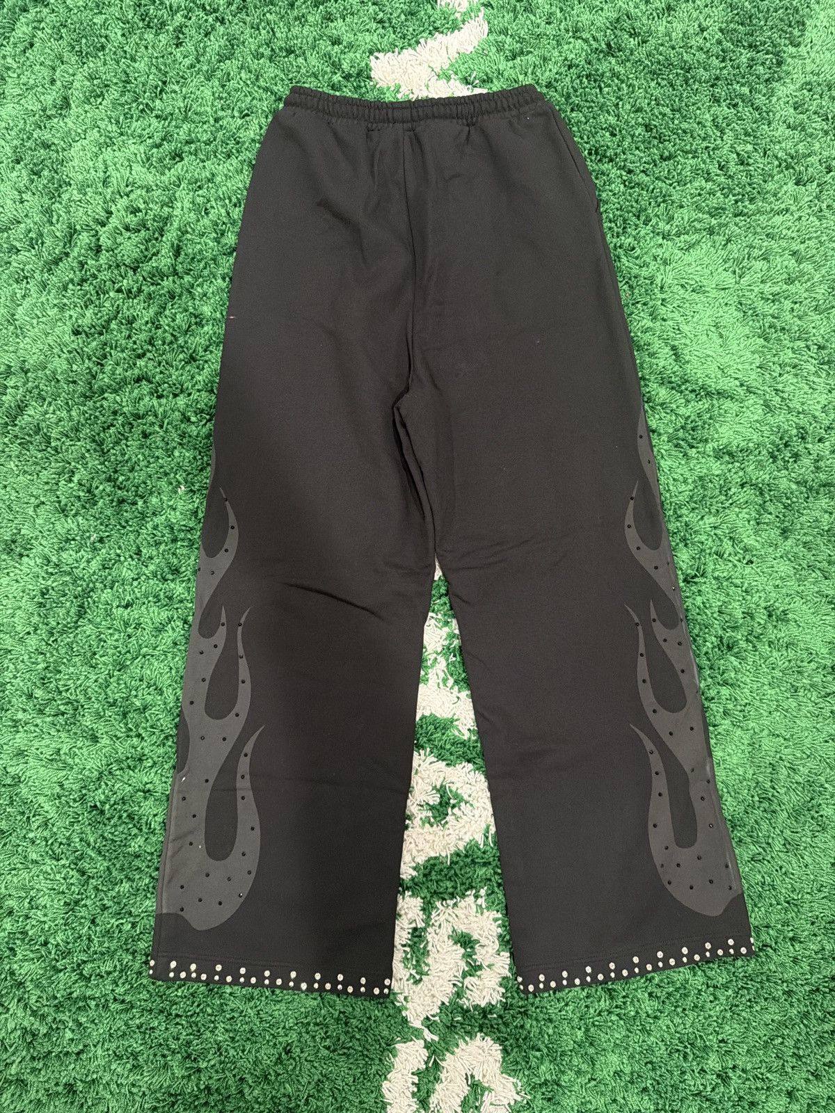 murd333r.fm MURD333R.FM BLACK CHOP333R SWEATPANTS Size US 36 / EU 52 - 4 Thumbnail