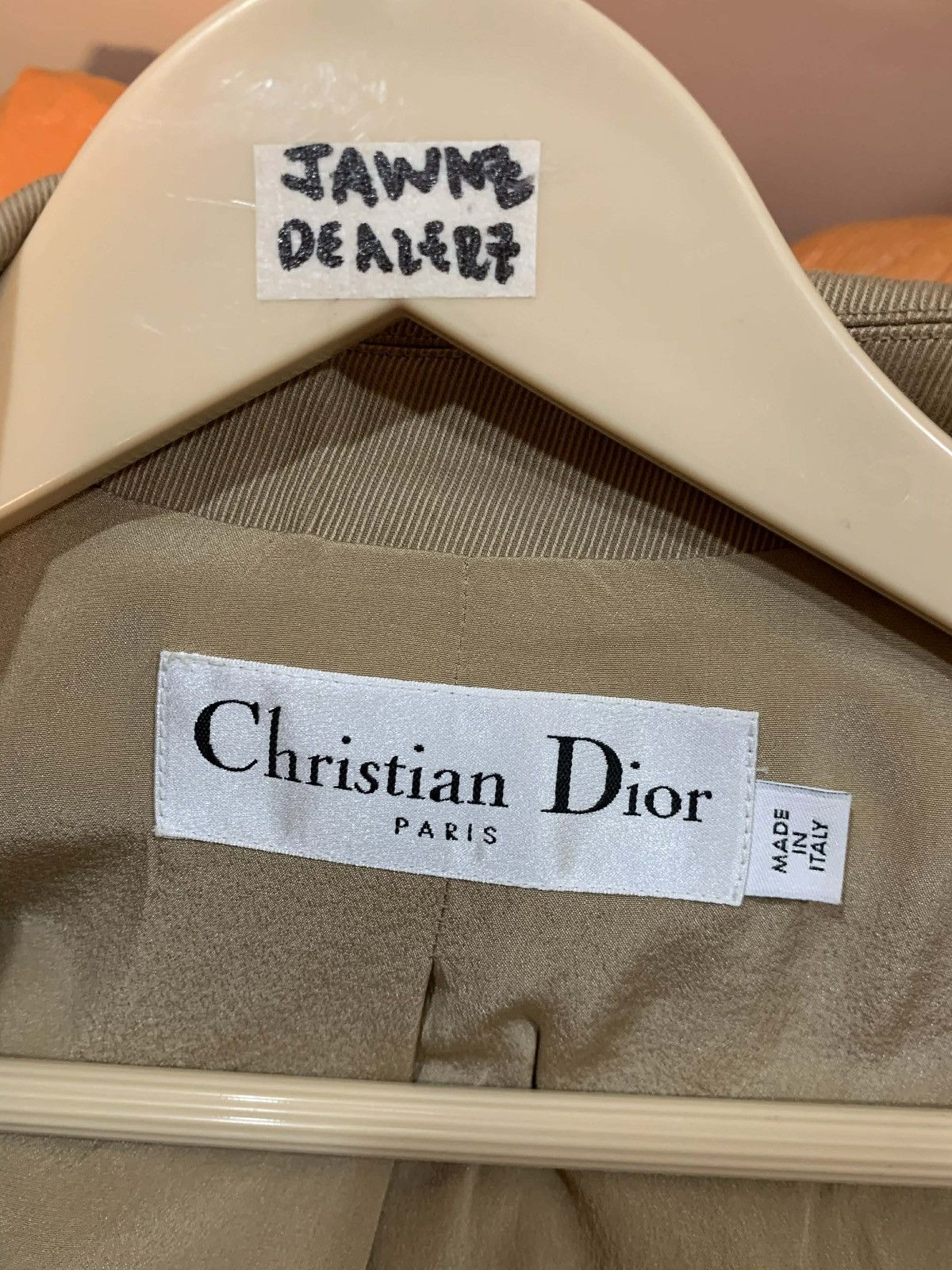 Dior Christian Dior tretch-cotton twill double-breasted jacket Size S / US 4 / IT 40 - 2 Thumbnail