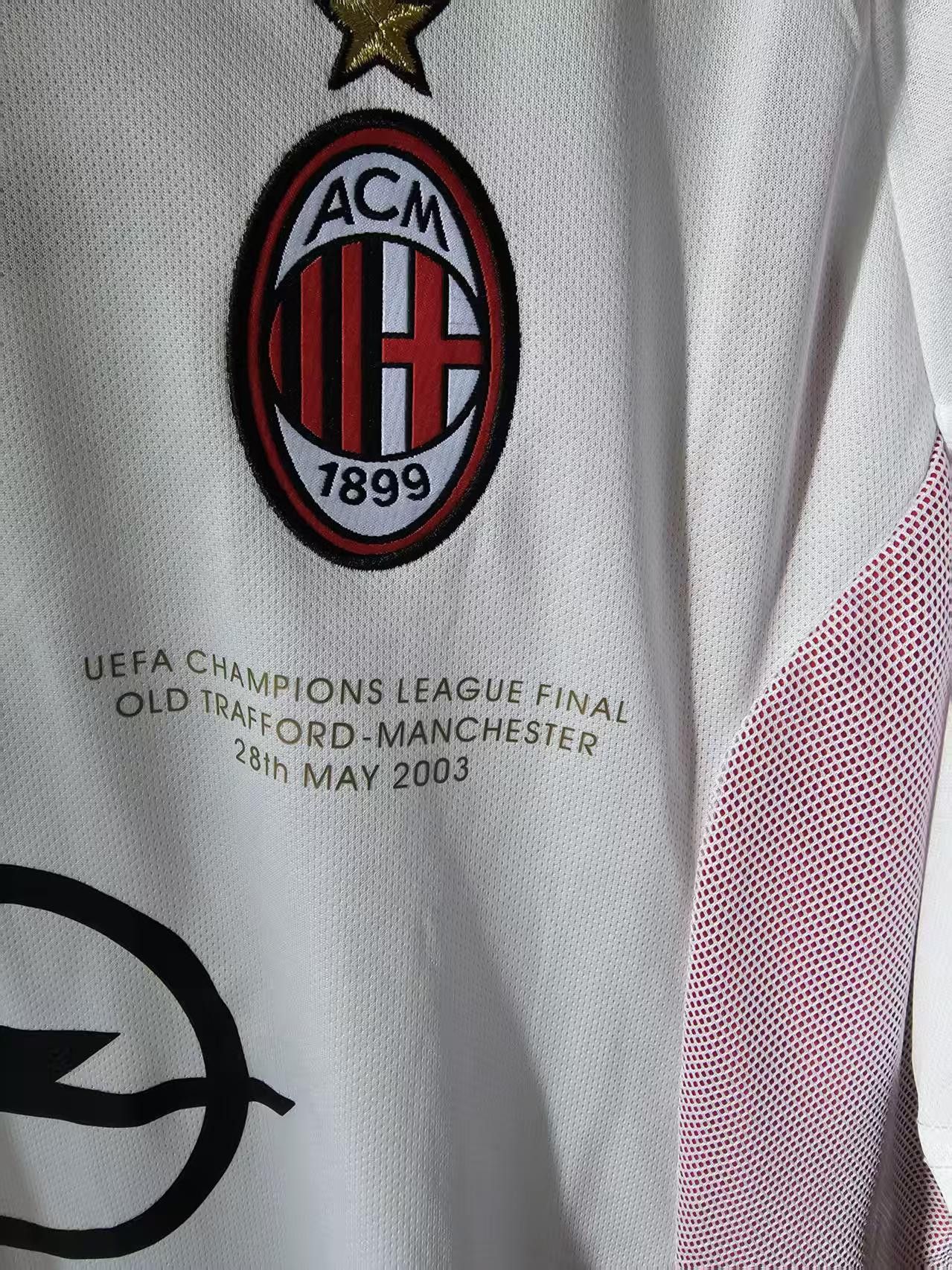 Other 2003 AC Milan #9 Shevchenko Jersey Size US S / EU 44-46 / 1 - 4 Thumbnail