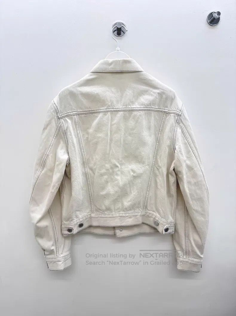 Helmut Lang Helmut Lang White denim short blazer Size M / US 6-8 / IT 42-44 - 5 Thumbnail