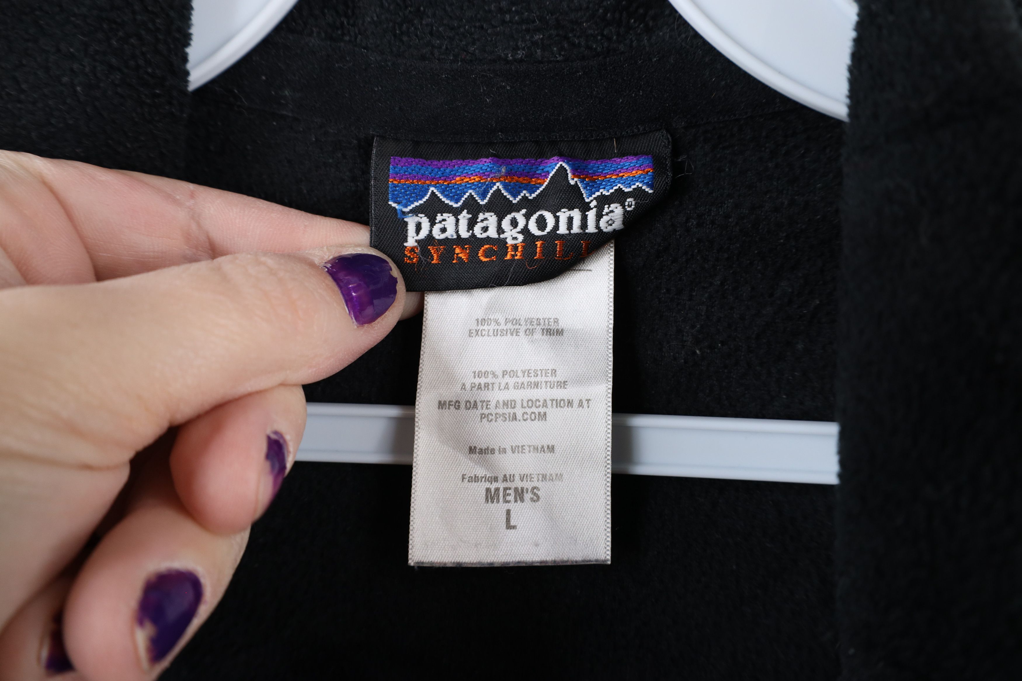 Patagonia Patagonia Spell Out ESPN 3D Half Zip Fleece Pullover Sweater Size US L / EU 52-54 / 3 - 6 Thumbnail
