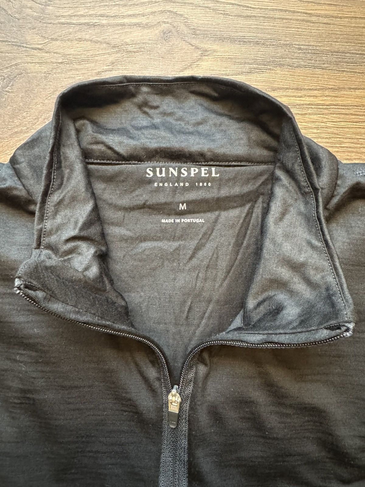 Sunspel Sunspel Thermal Half Zip Shirt - M Size US M / EU 48-50 / 2 - 2 Thumbnail