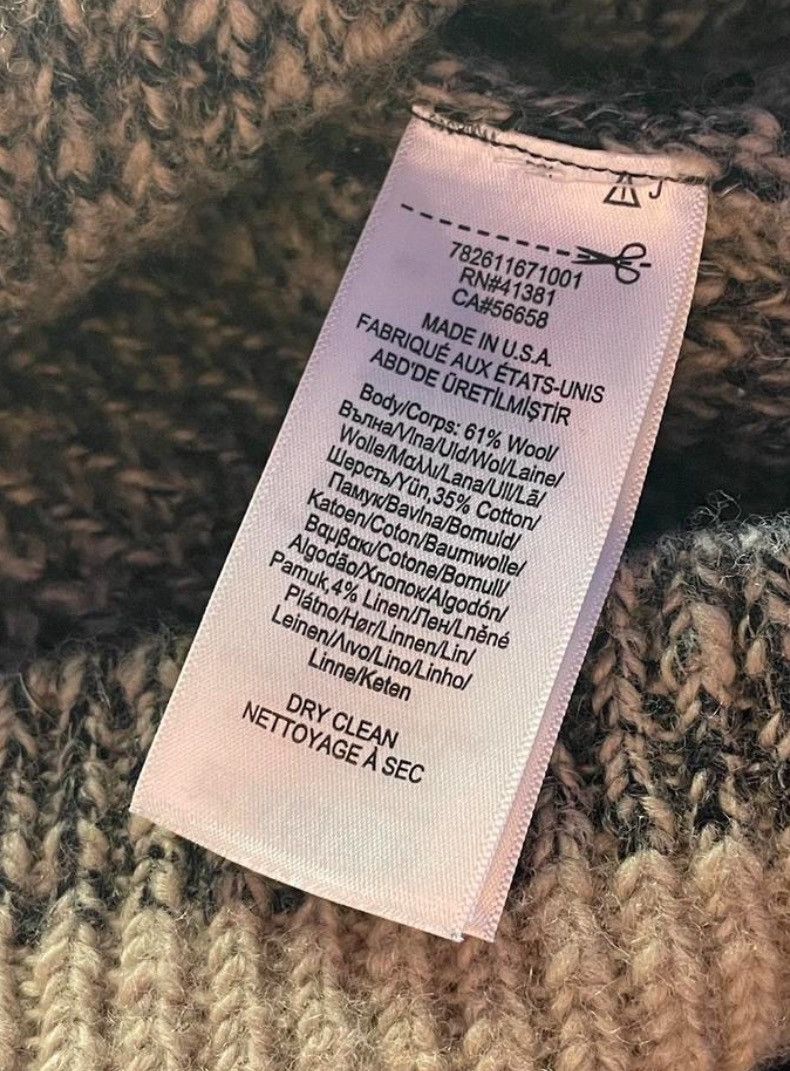 RRL Ralph Lauren 🌹💫RRL RALPH LAUREN DOUBLE R HEAVY KNITTED SWEATER USA MADE Size US M / EU 48-50 / 2 - 8 Thumbnail