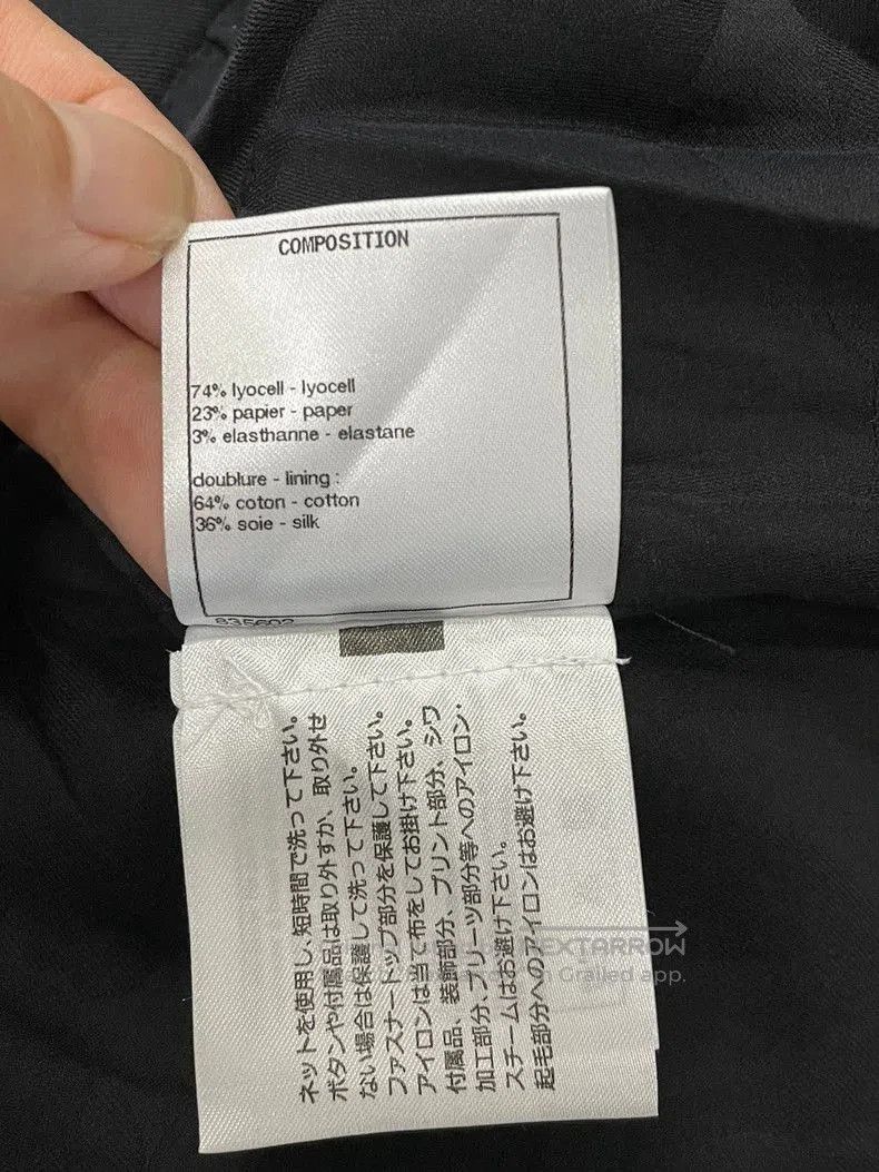 Chanel Chanel Black A-line Mini Skirt. Size US 36 / EU 52 - 7 Thumbnail