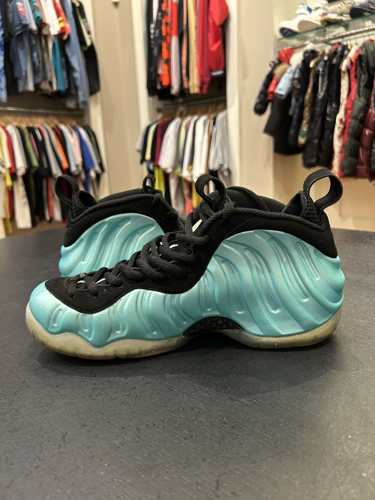 Nike Nike Air Foamposite Pro ‘Island Green’ Size US 8.5 / EU 41-42 - 3 Thumbnail