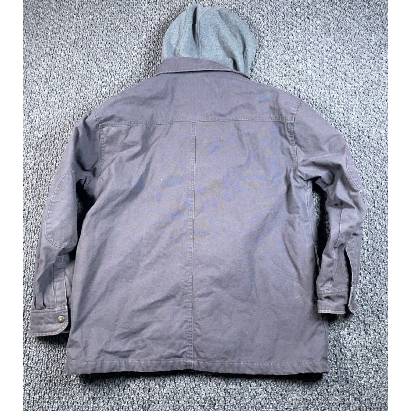Dickies Dickies Workwear Style Hooded Jacket Cotton Gray XL Adult Bomber Jacket, Full Zip, Lined, Hooded, Regular Fit, 90s Grunge Retro, Men Size US XL / EU 56 / 4 - 2 Thumbnail